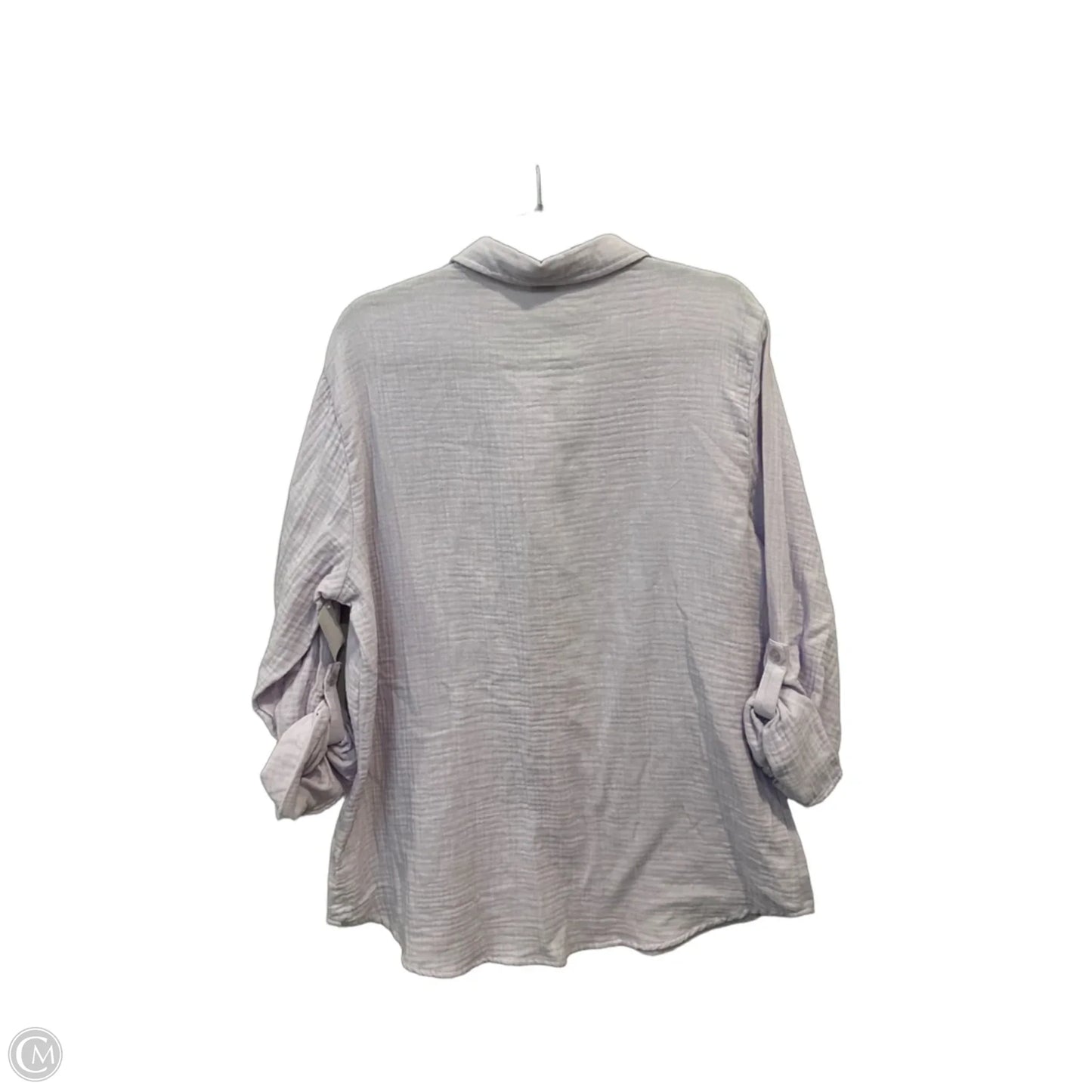 Top Long Sleeve By Social Standard By Sanctuary In Purple, Size: L