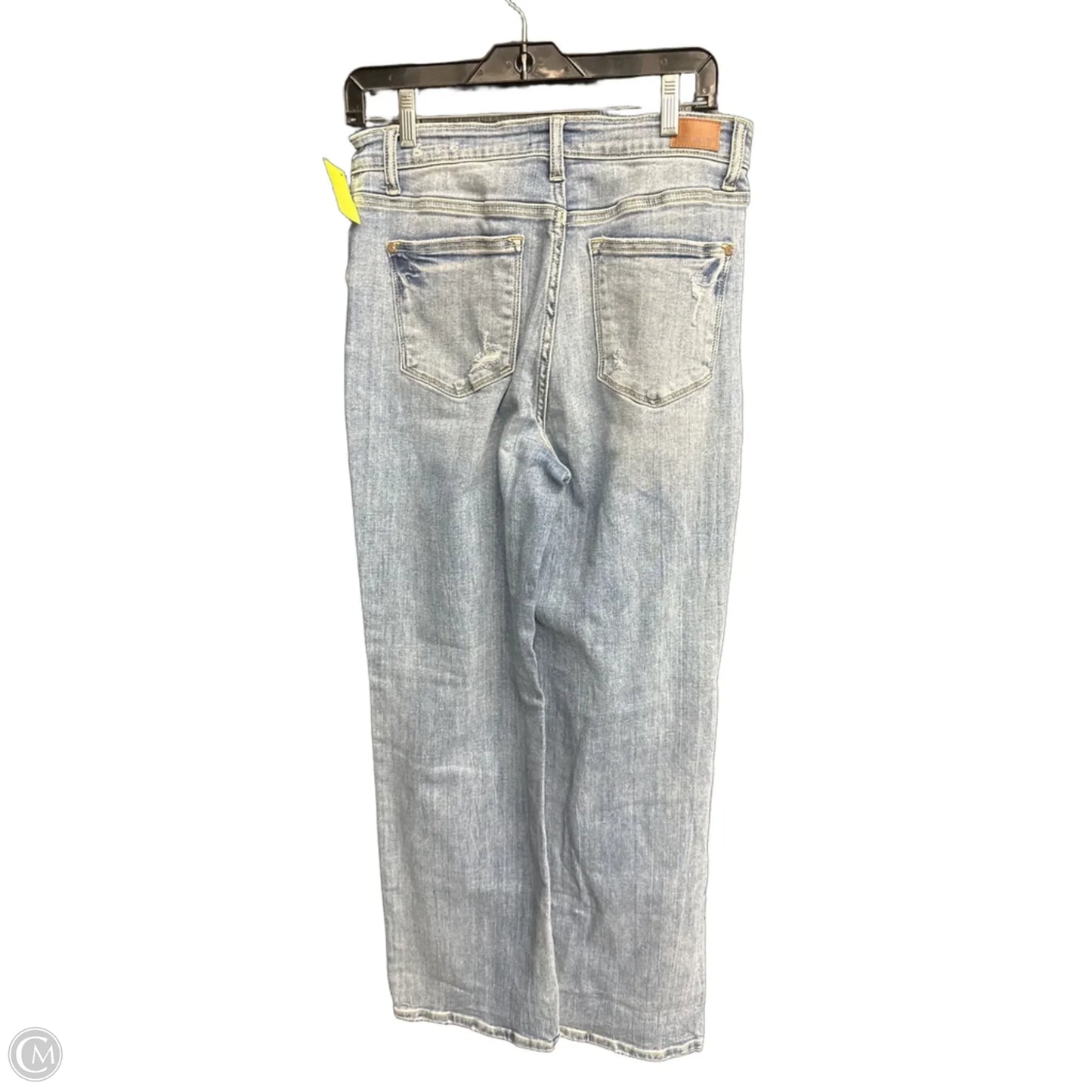 Jeans Straight By Judy Blue In Blue Denim, Size: 8
