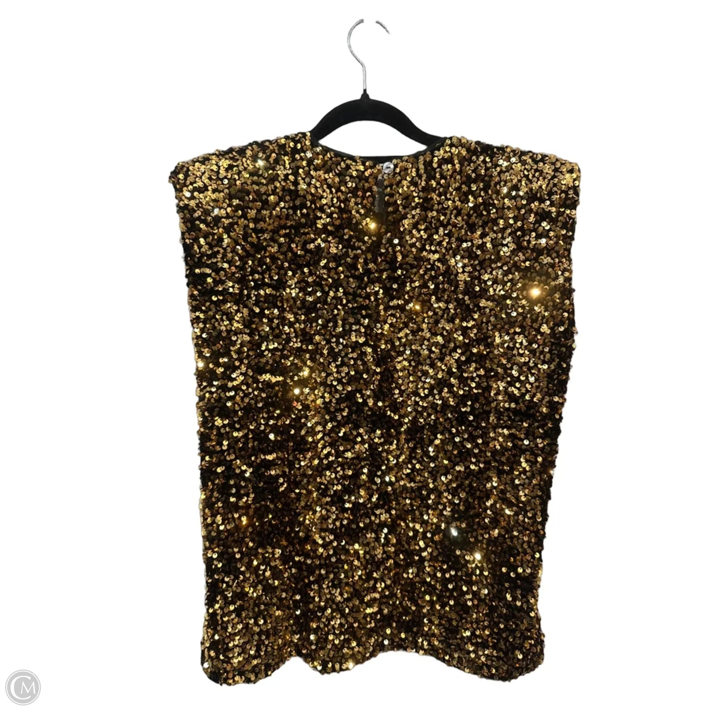 Top Short Sleeve By Buddy Love In Gold, Size: S