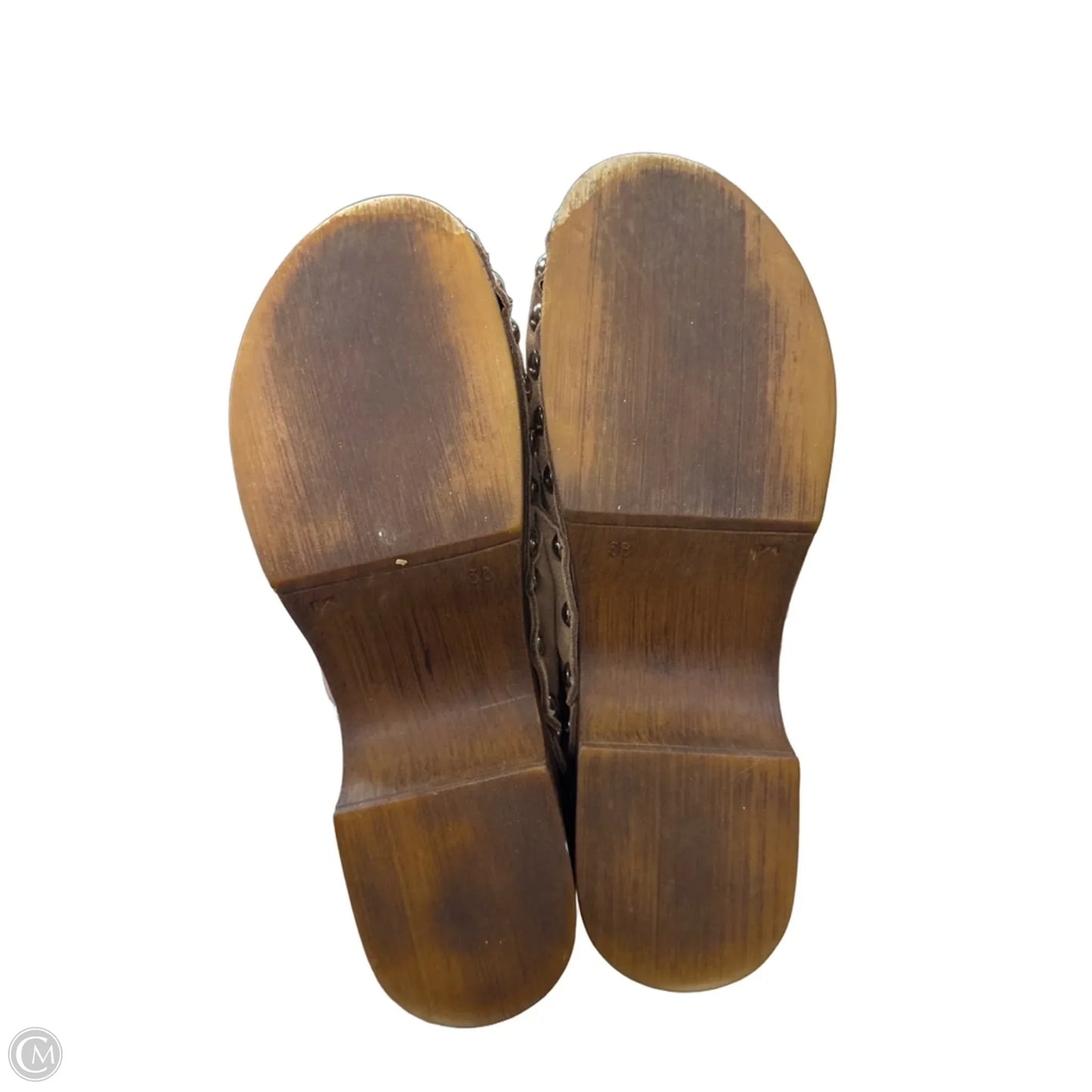 Shoes Heels Block By Shu Shop In Brown, Size: 8