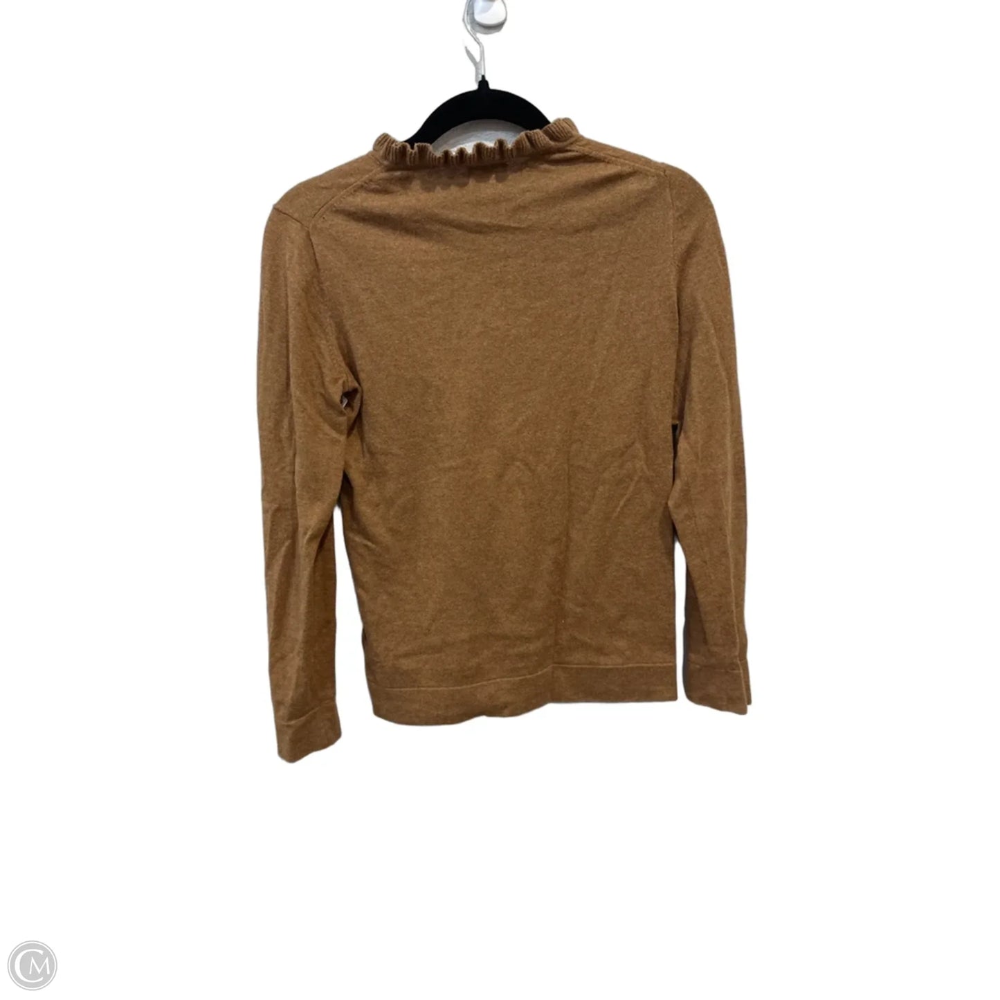 Top Long Sleeve By J. Crew In Brown, Size: Xs