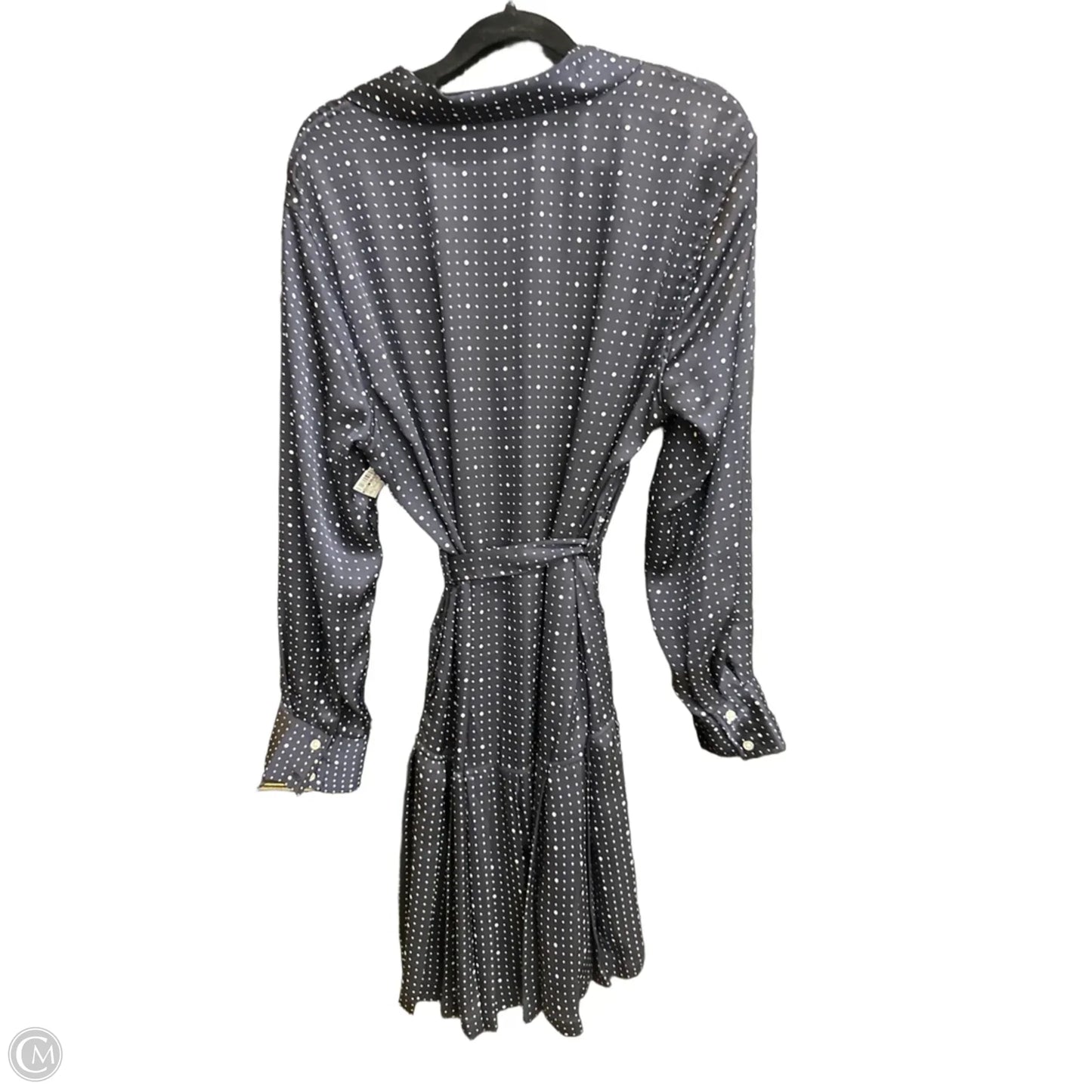 Dress Casual Midi By Free Assembly In Polkadot Pattern, Size: L