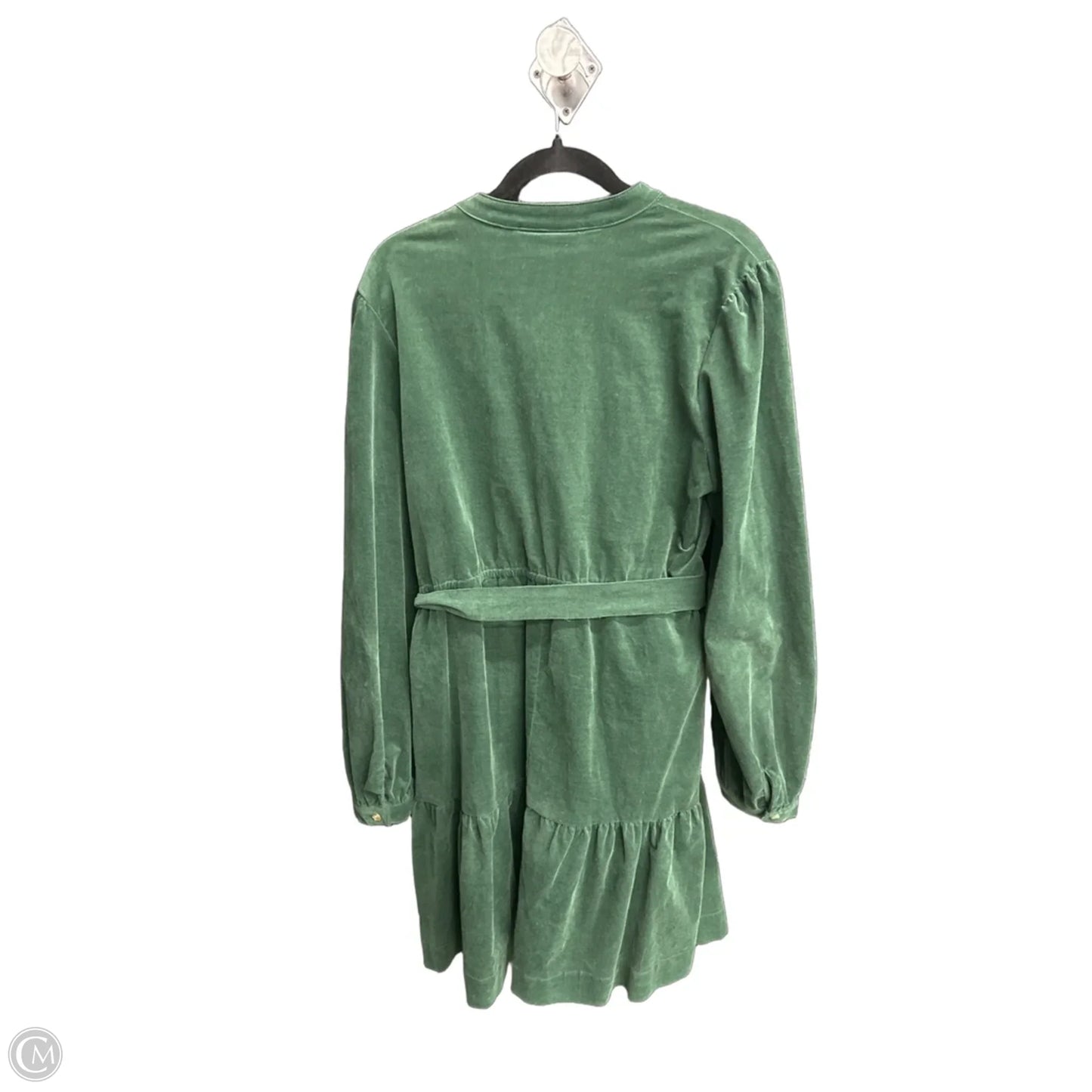 Dress Casual Midi By Draper James In Gold & Green, Size: Xl