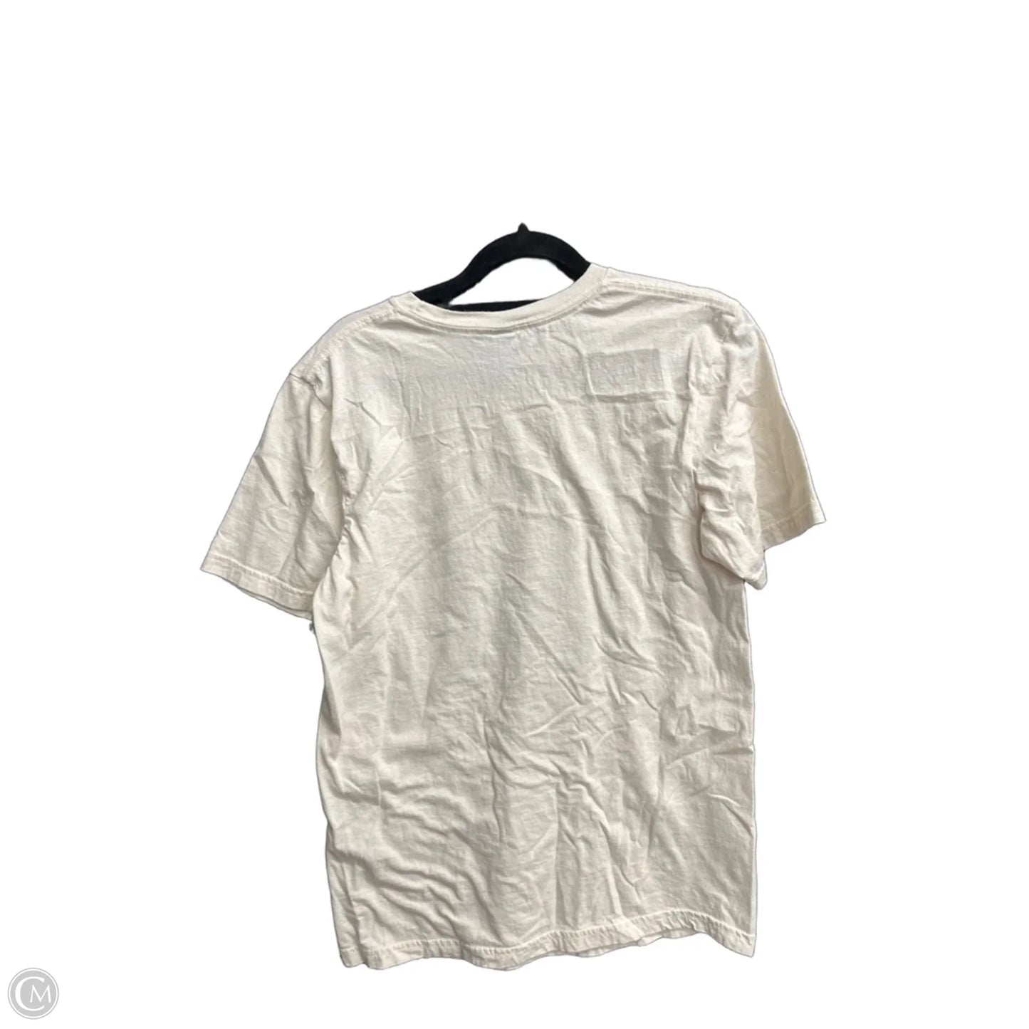 Top Short Sleeve By Gildan In Blue & Cream, Size: Sp