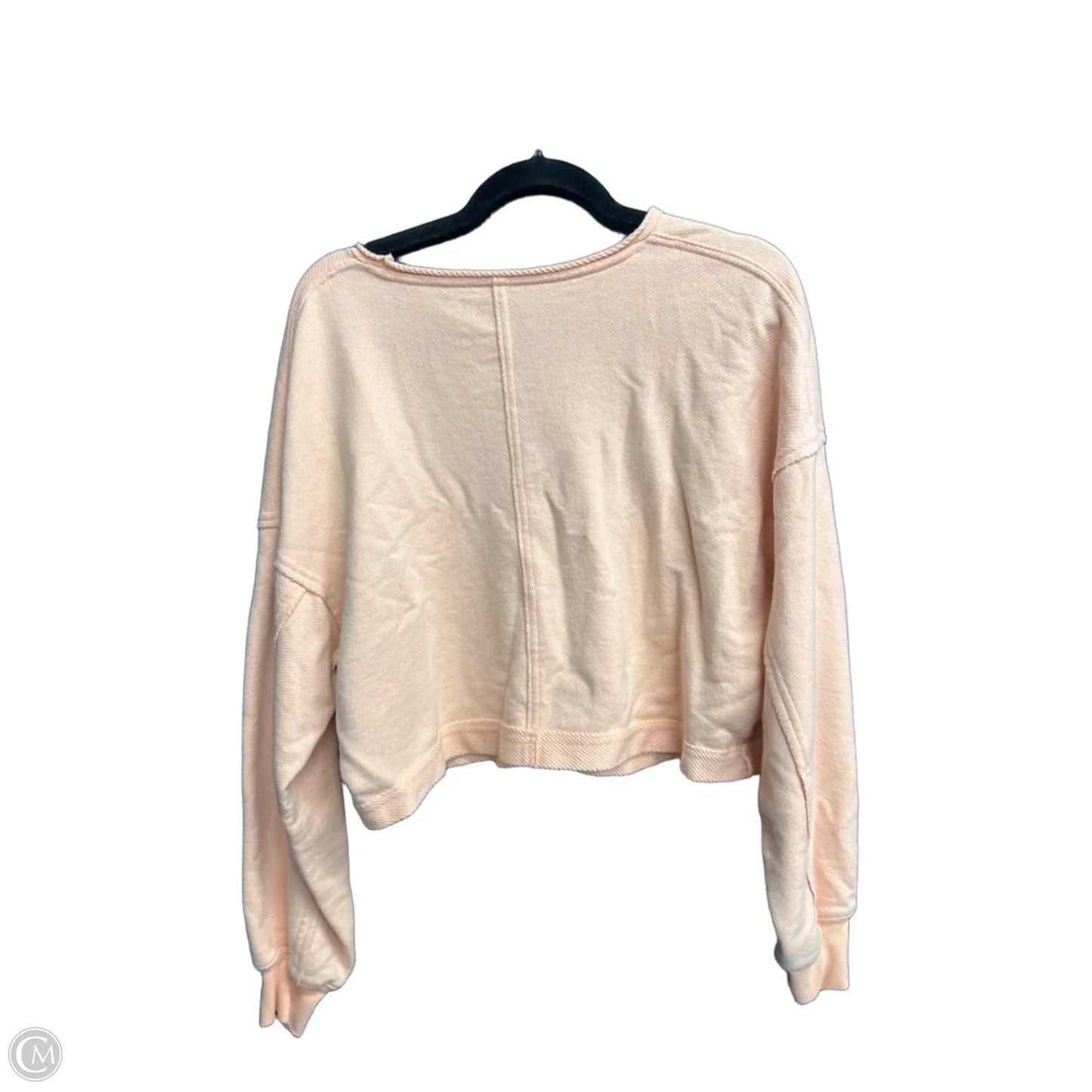 Sweatshirt Crewneck By So In Orange, Size: S