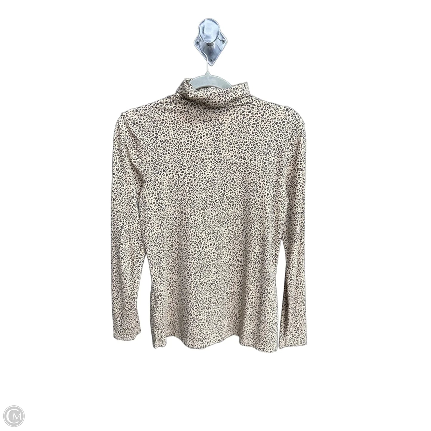 Top Long Sleeve By Amazon Essentials In Animal Print, Size: S