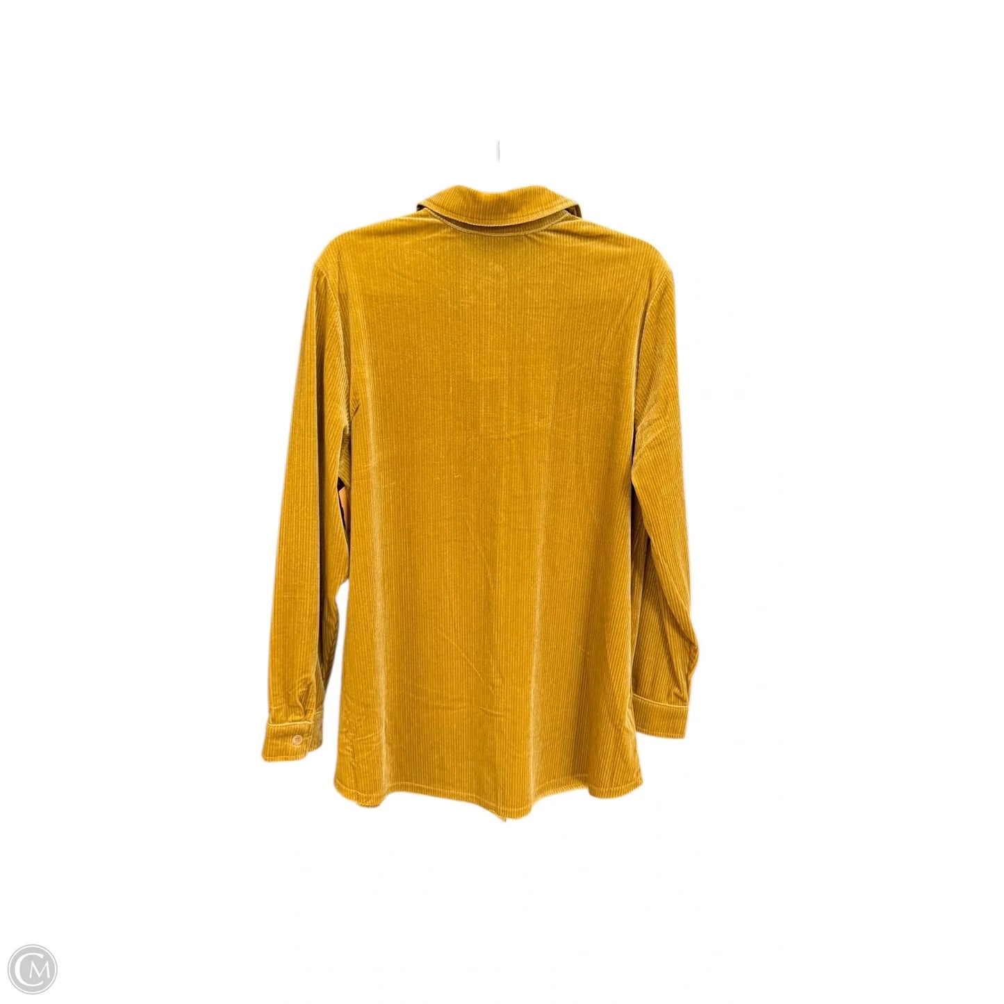 Top Long Sleeve By Soft Surroundings In Yellow, Size: L