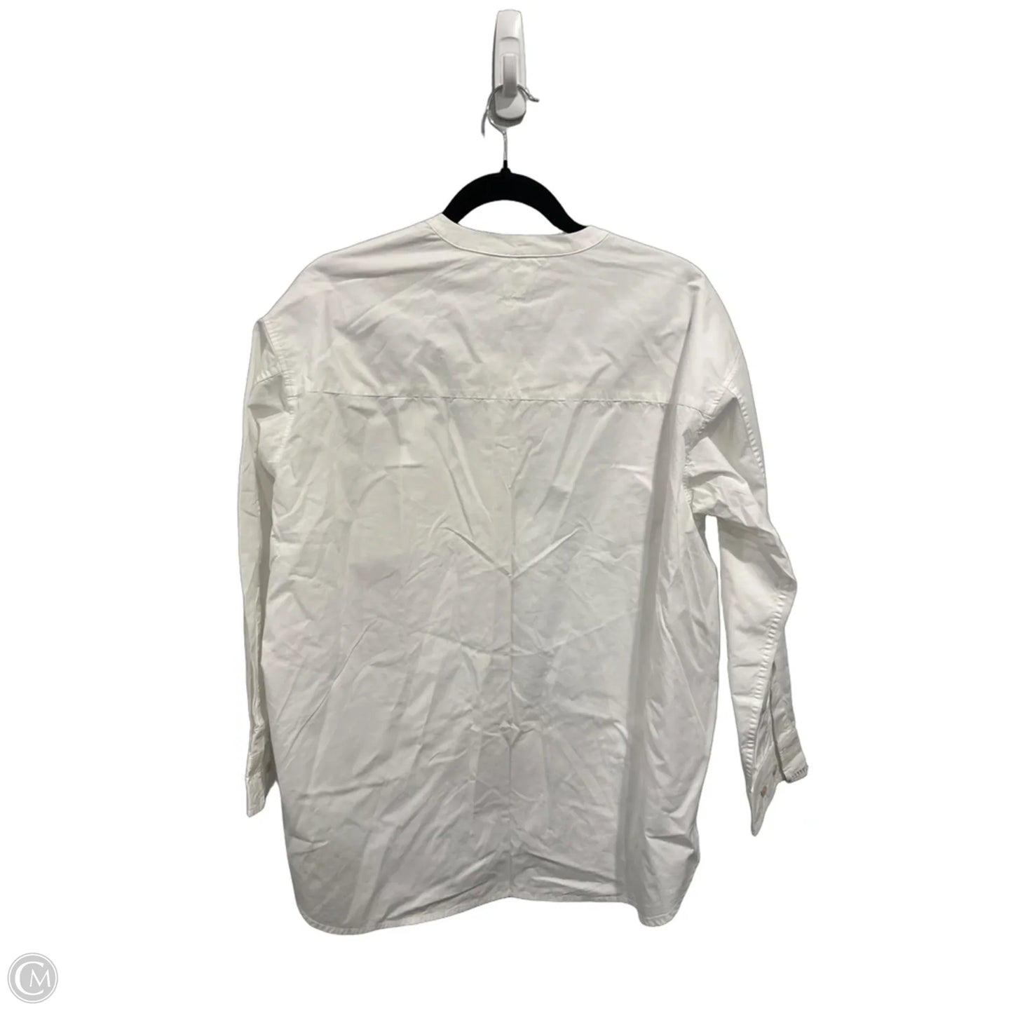 Top Long Sleeve By Clothes Mentor In White, Size: Xs