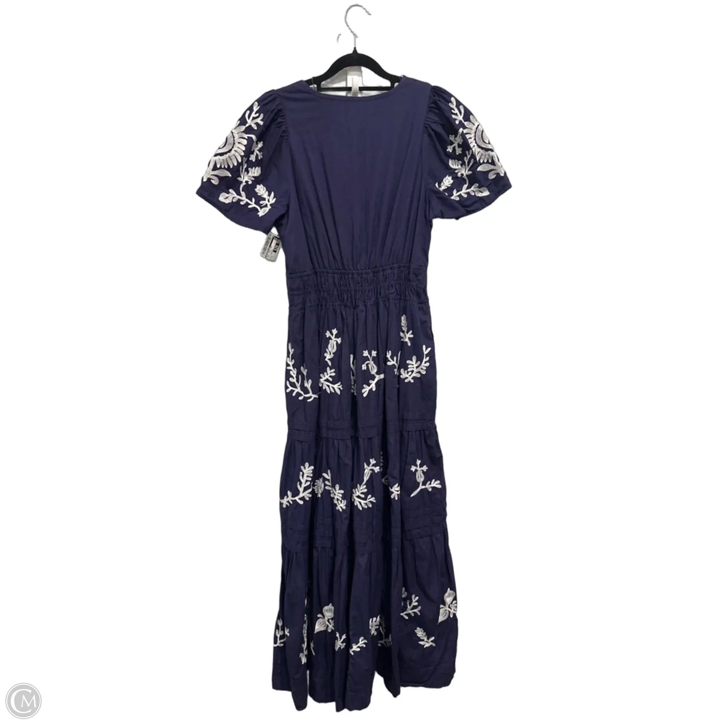 Dress Casual Maxi By Anthropologie In Purple & White, Size: S