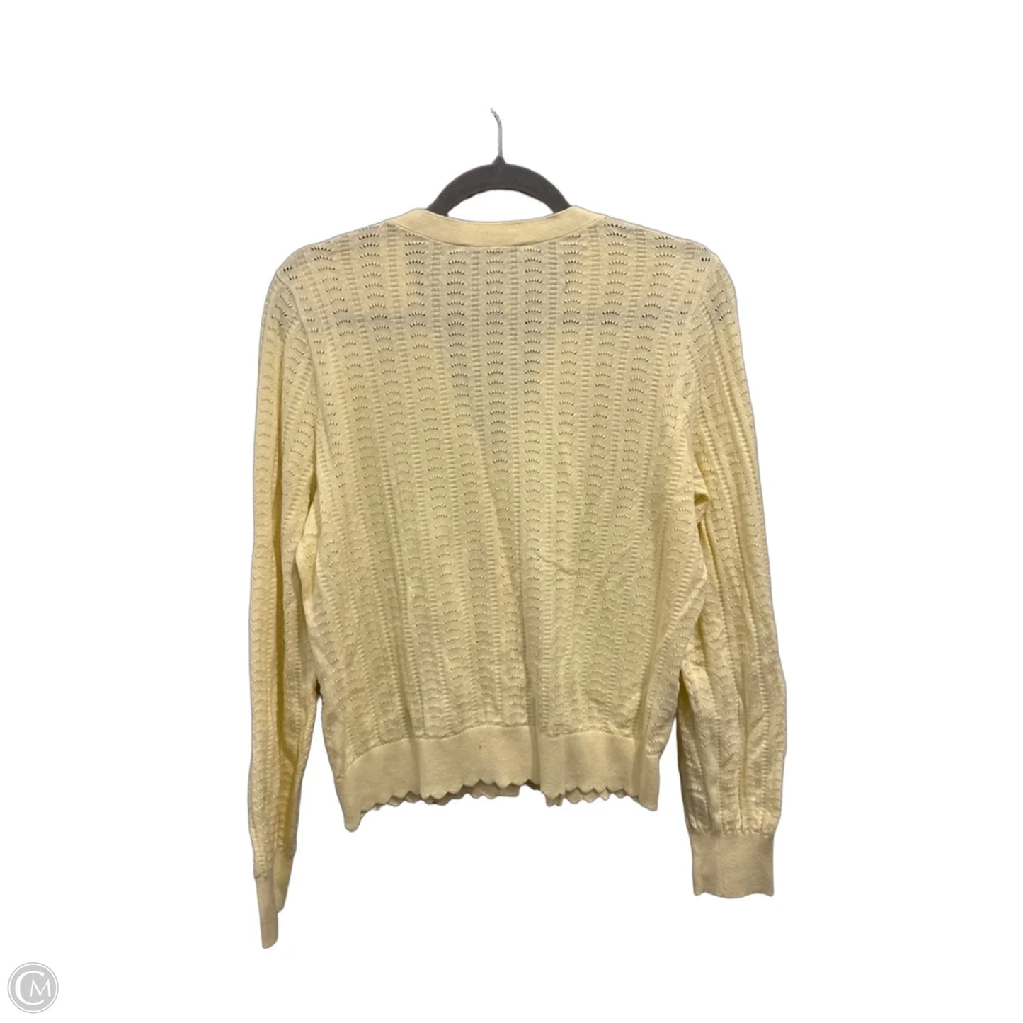 Cardigan By Loft In Yellow, Size: M