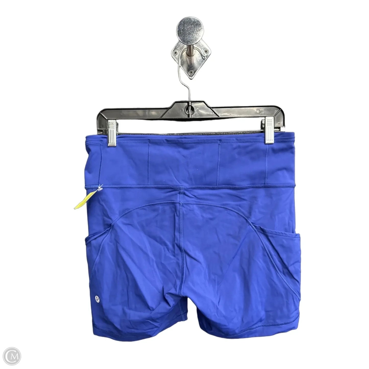 Athletic Shorts By Lululemon In Blue, Size: 12