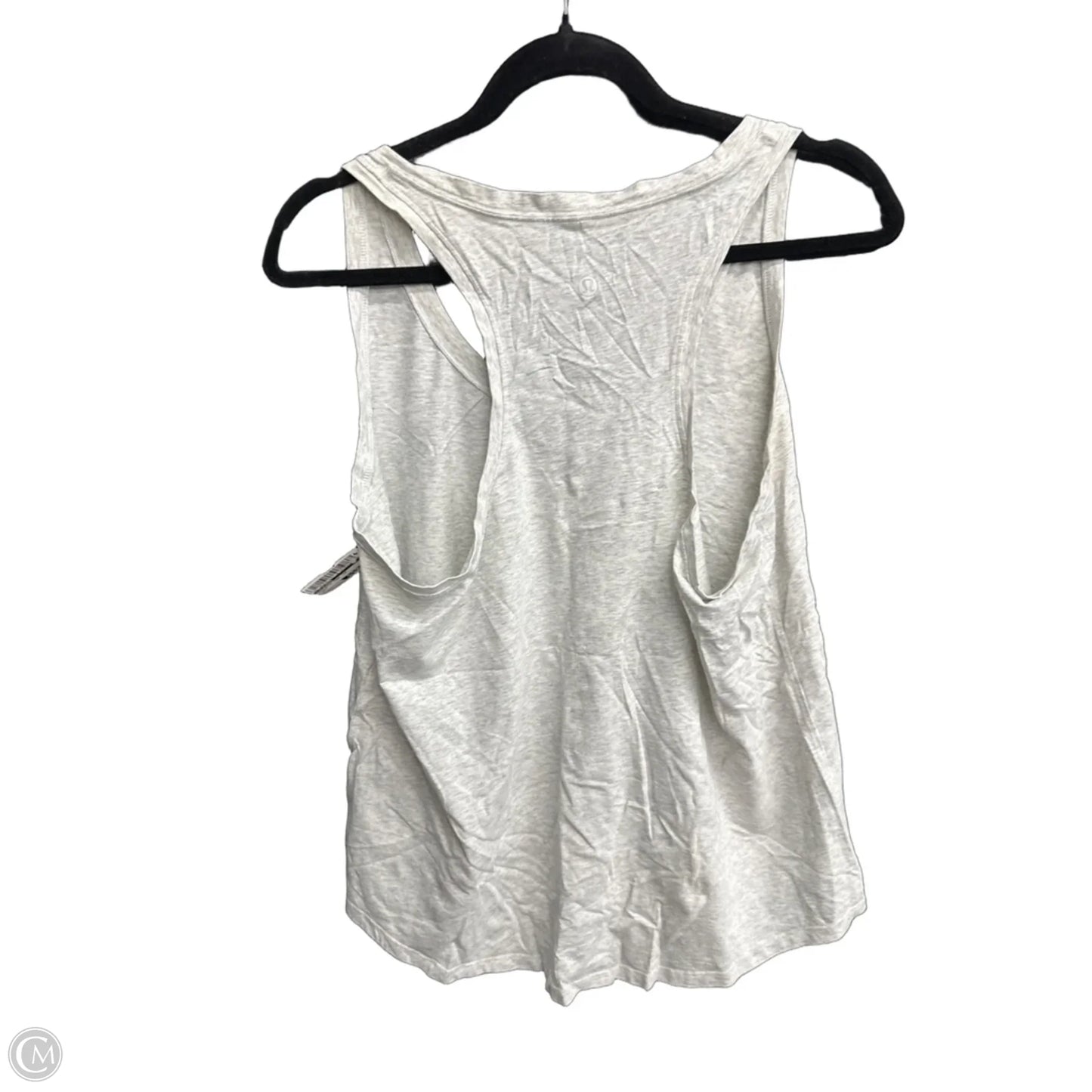 Athletic Tank Top By Lululemon In Grey, Size: L
