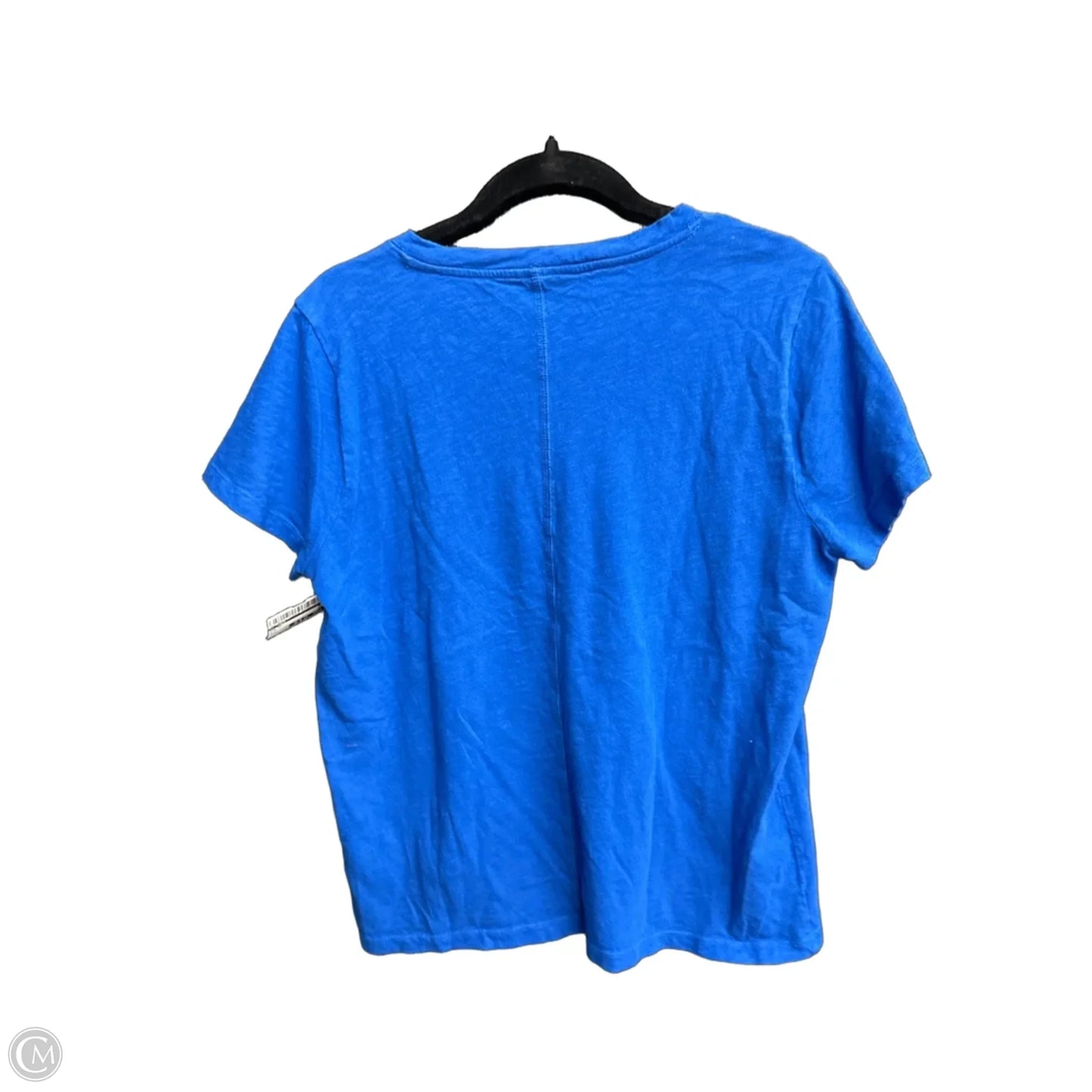 Top Short Sleeve By J. Crew In Blue, Size: L