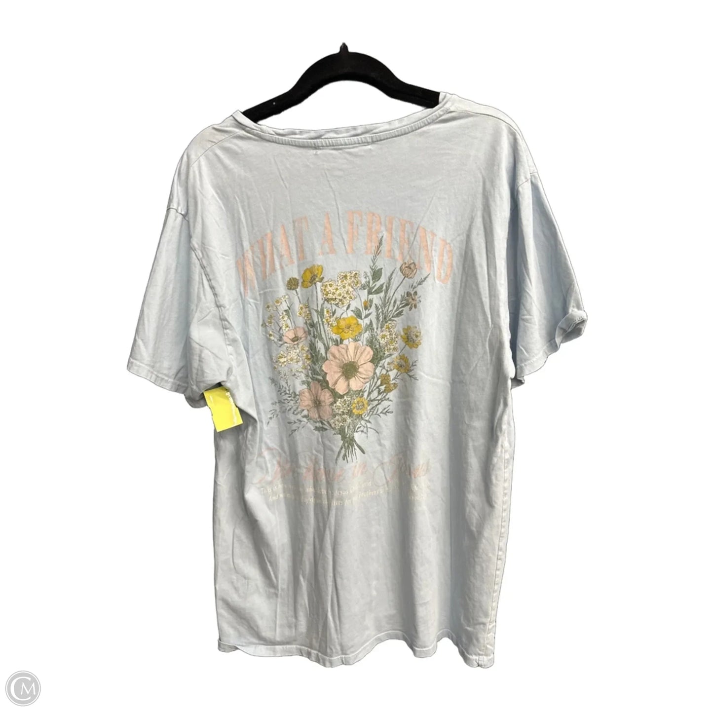 Top Short Sleeve By Altard State In Blue, Size: L