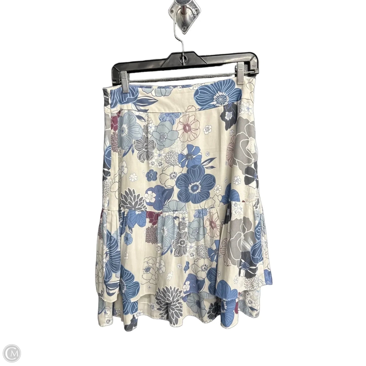 Skirt Midi By Loft In Grey, Size: 4