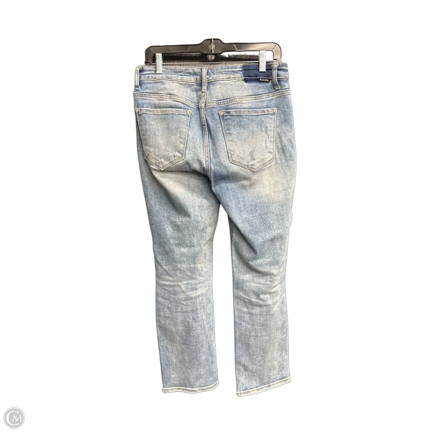 Jeans Straight By Risen In Blue Denim, Size: 6