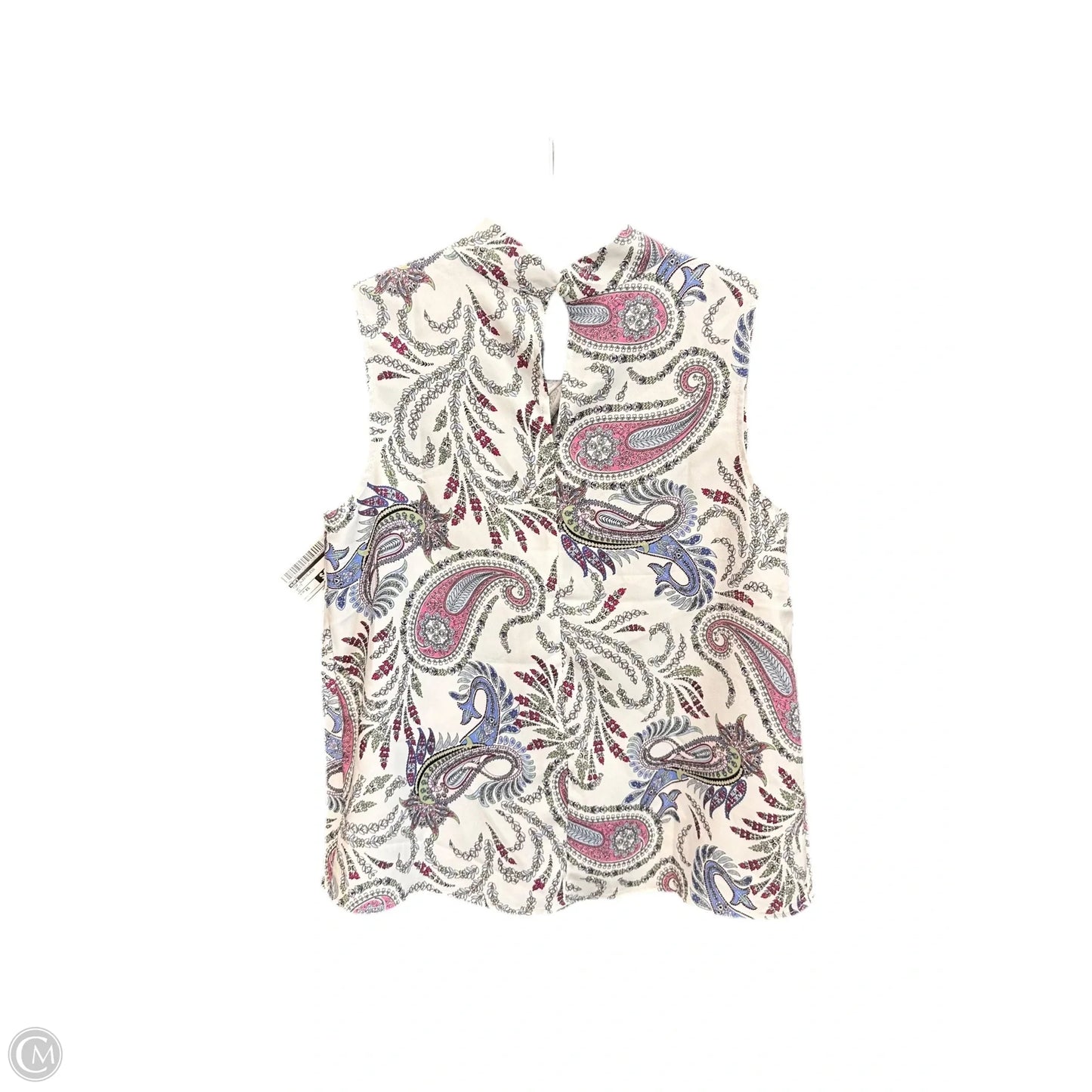 Top Sleeveless By Loft In White, Size: Xs