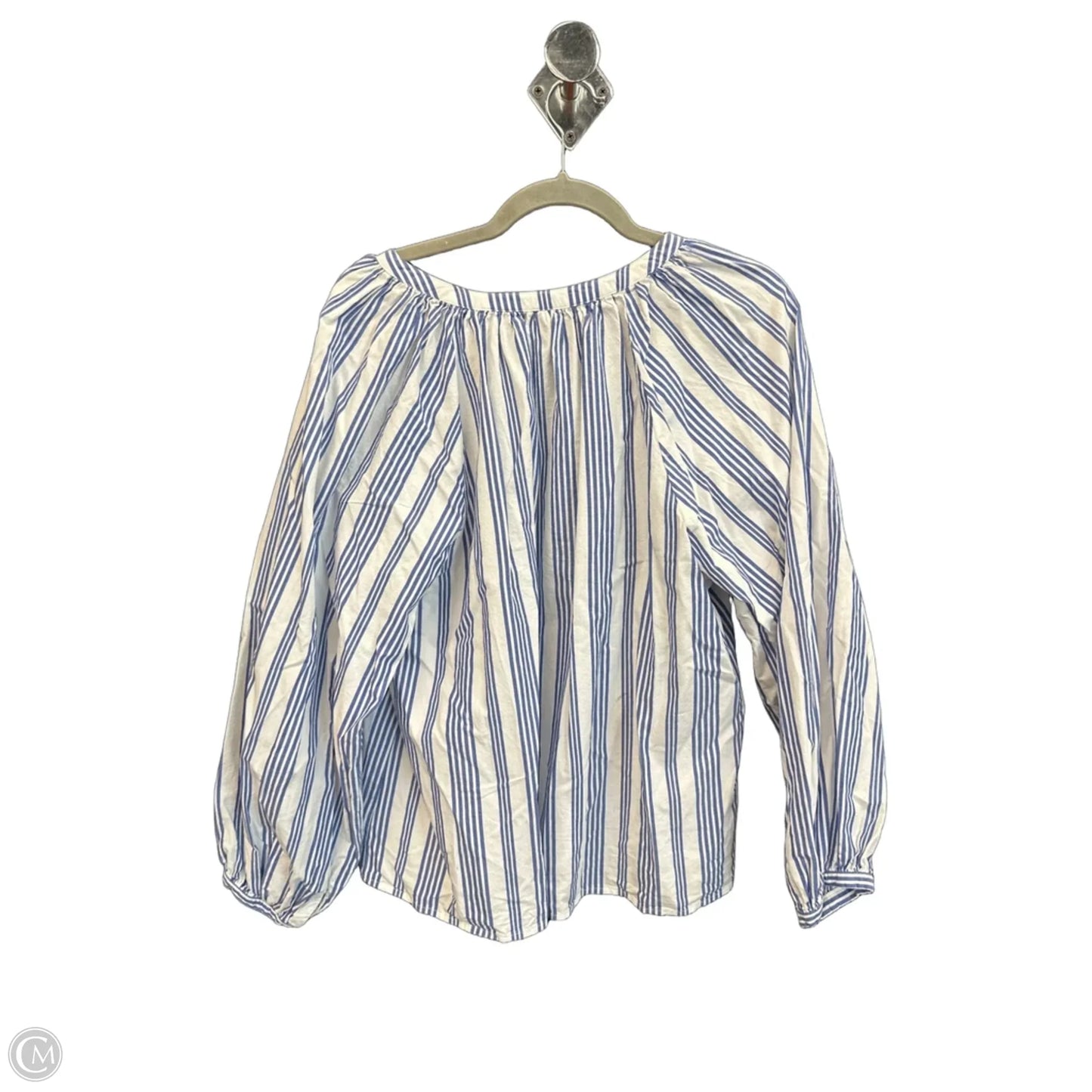 Top Long Sleeve By Old Navy In Striped Pattern, Size: L