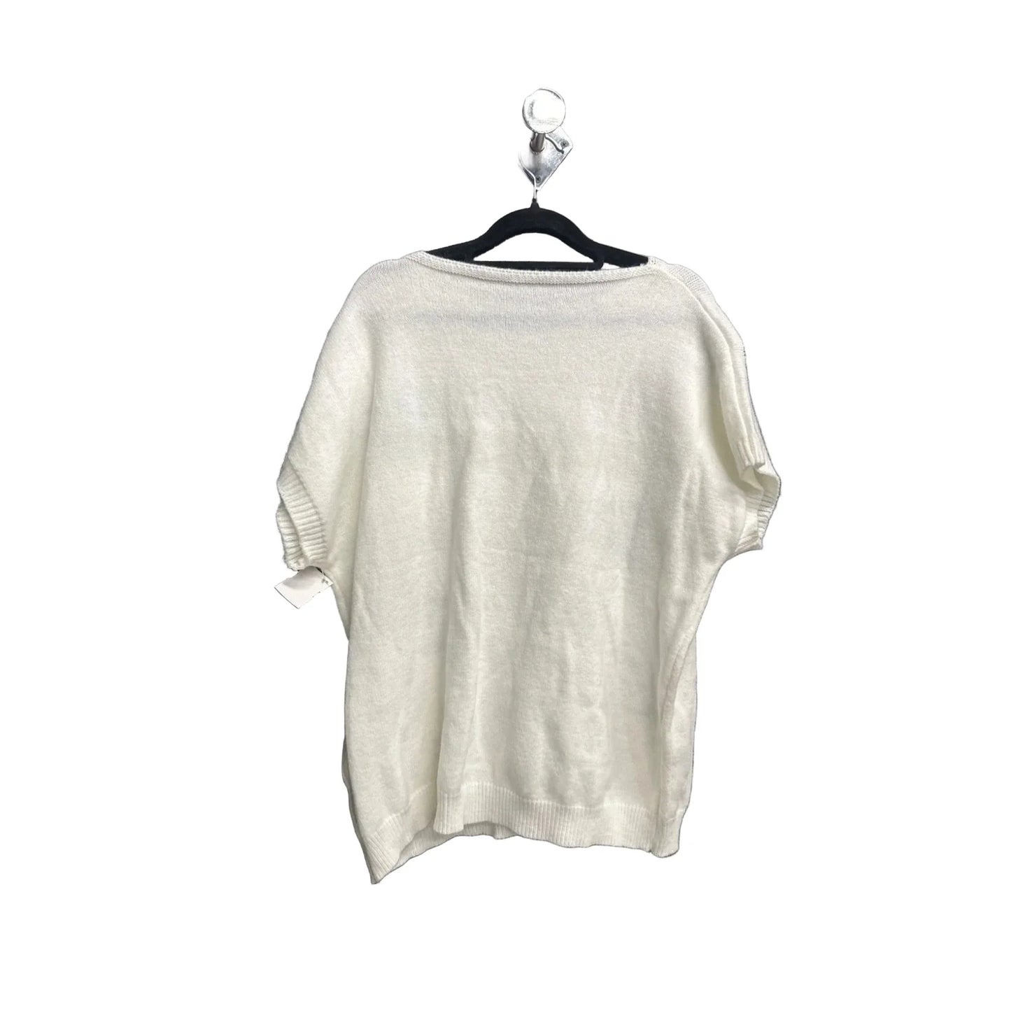 Top Sleeveless By Clothes Mentor In White, Size: S