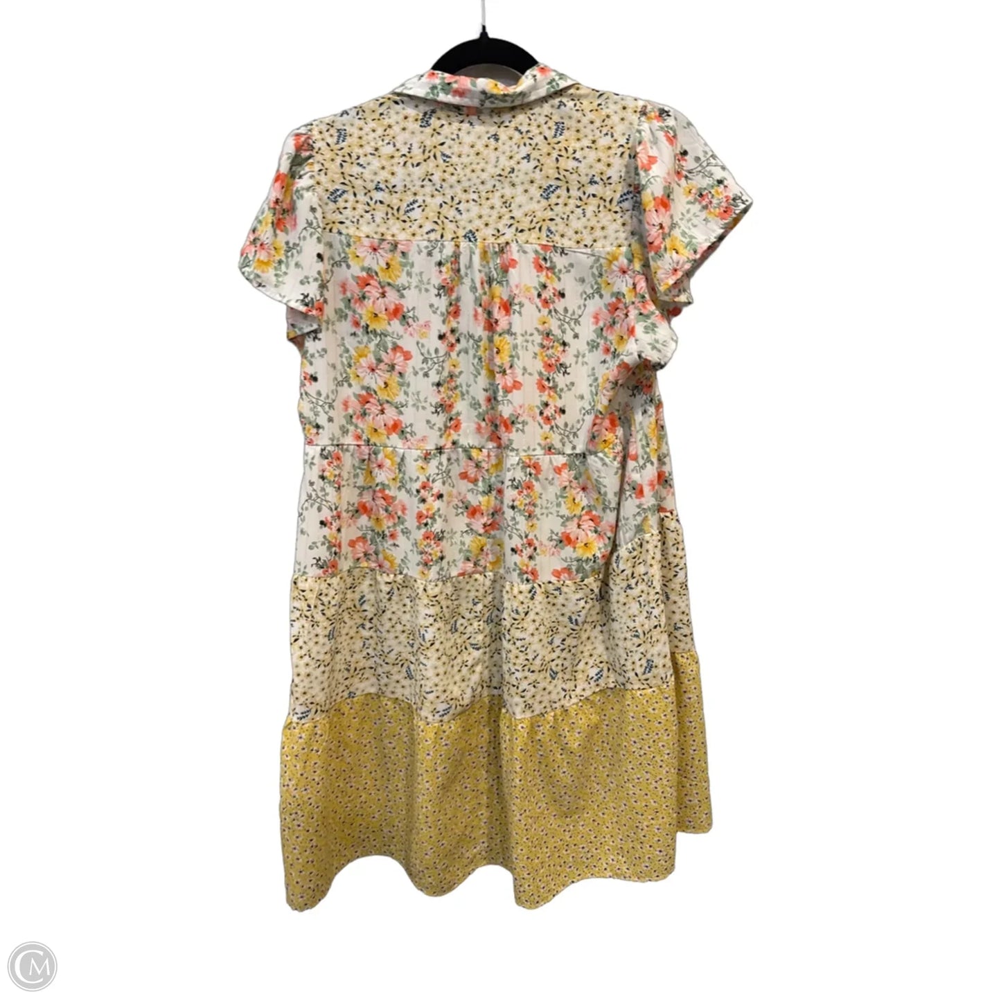 Dress Casual Short By Umgee In Floral Print, Size: M