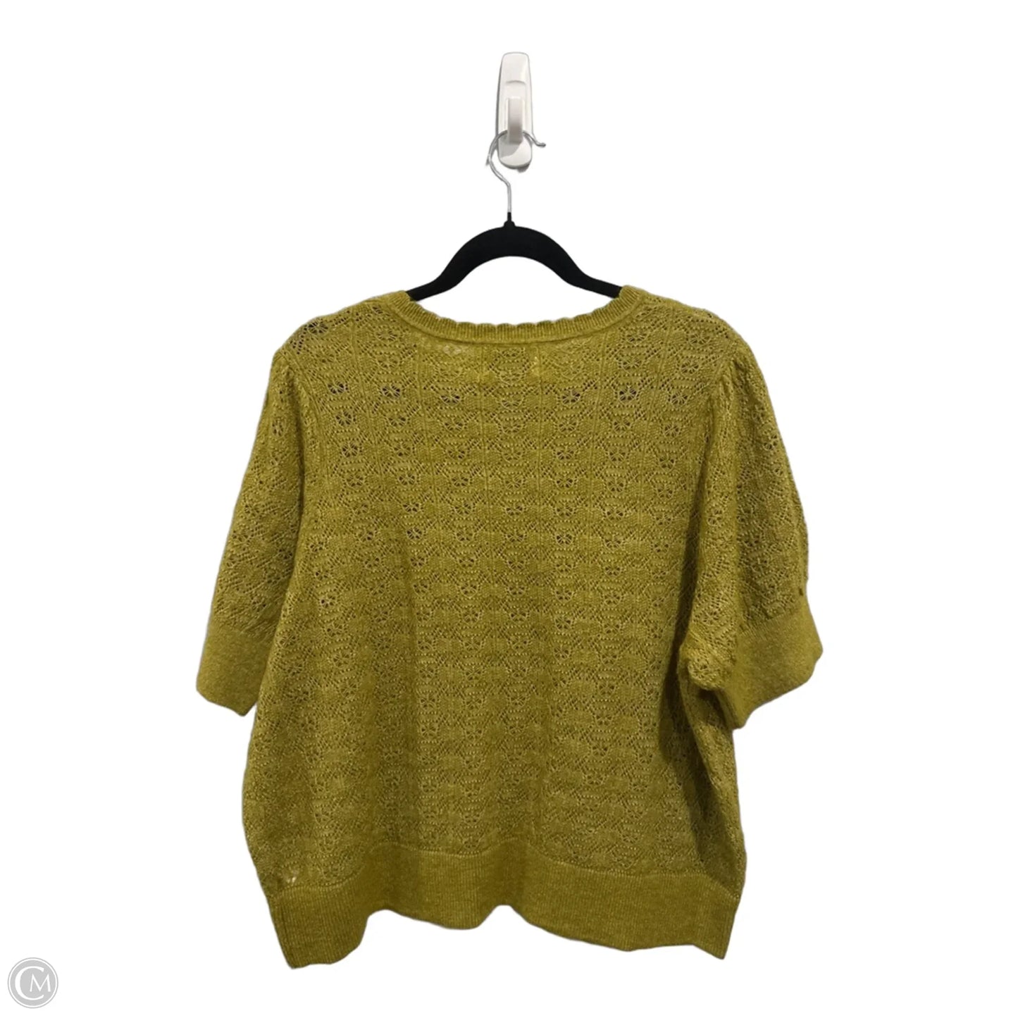 Sweater Short Sleeve By Old Navy In Green, Size: 2x