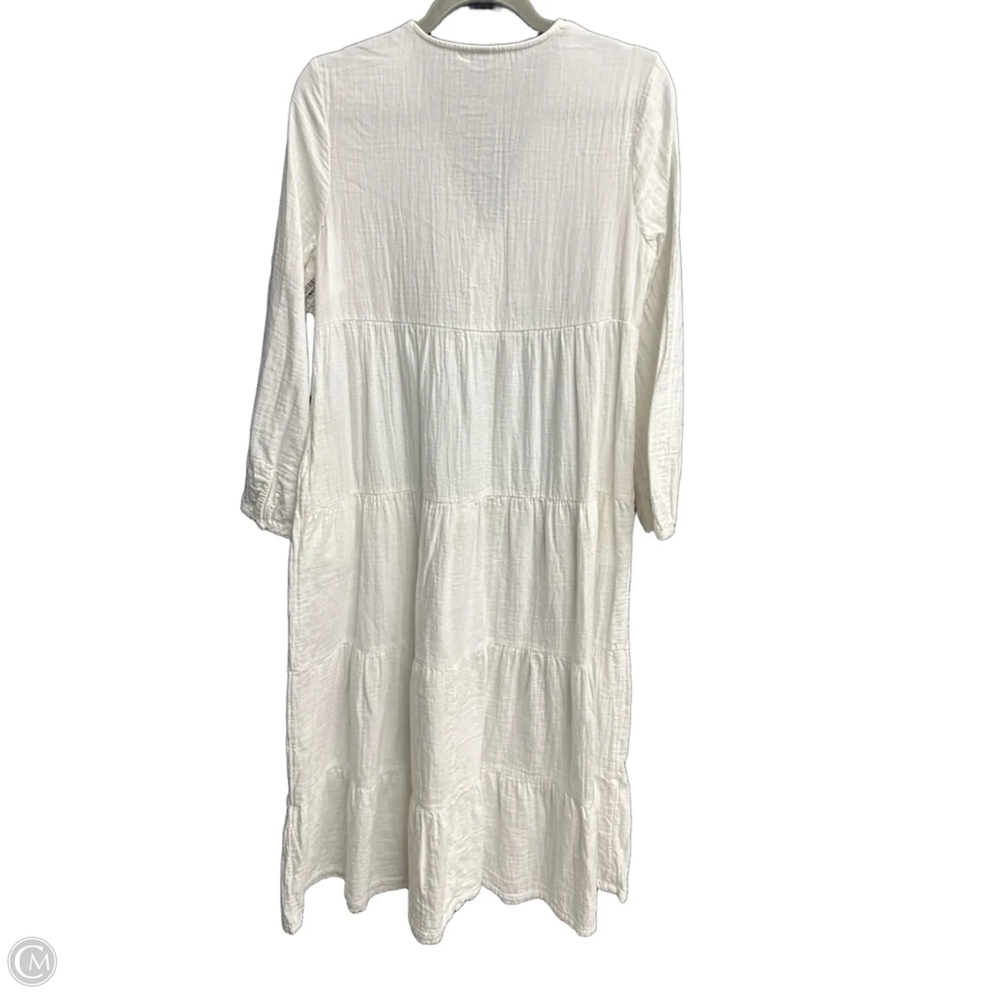 Dress Casual Maxi By Universal Standard In White, Size: S