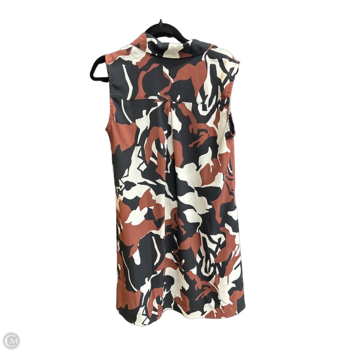 Dress Casual Short By Chicos In Geometric Pattern, Size: S