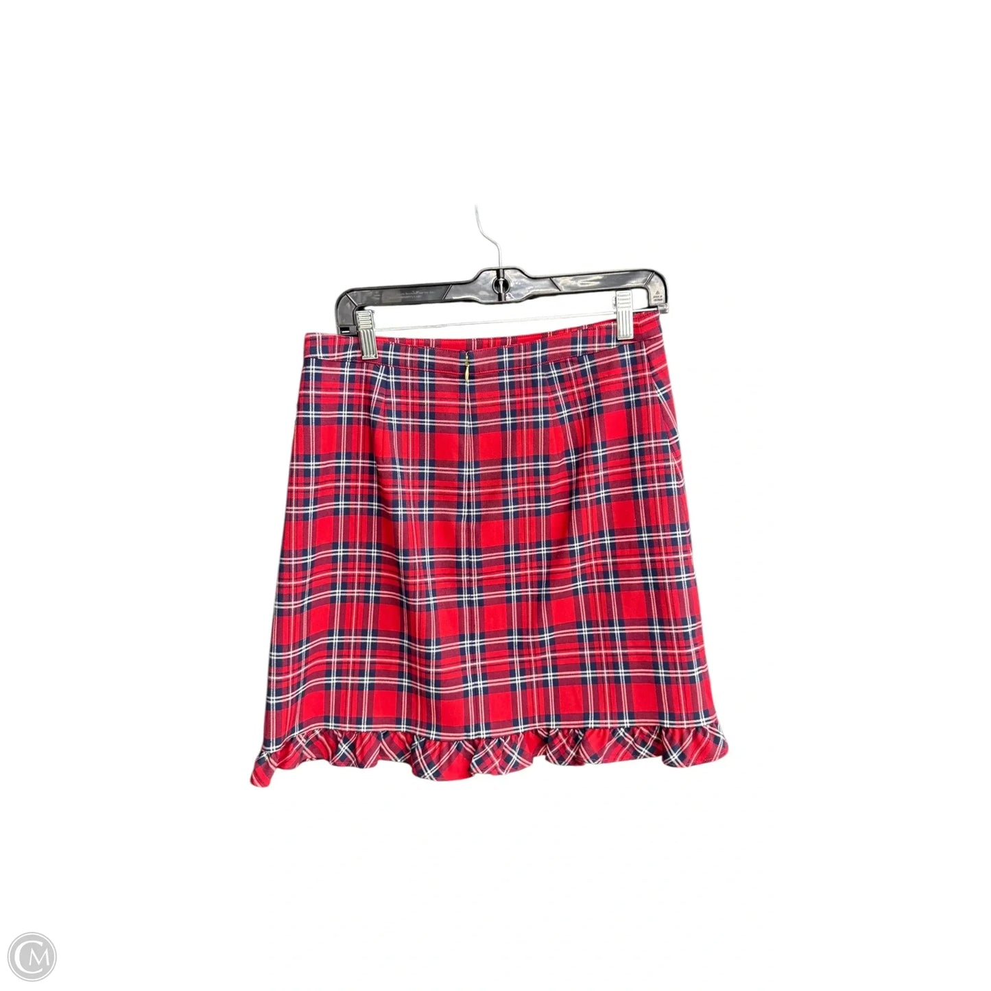 Skirt Mini & Short By Draper James In Plaid Pattern, Size: 6