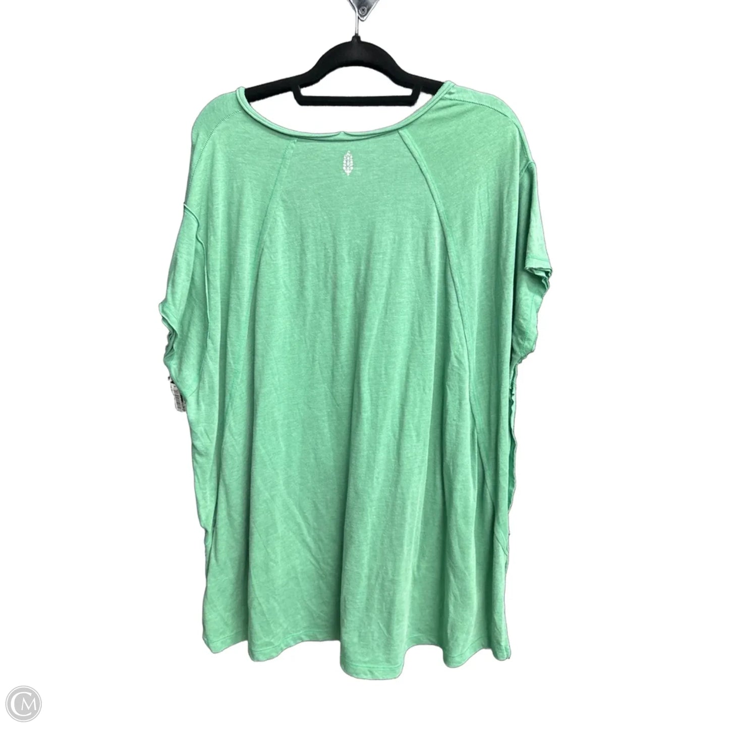 Athletic Top Short Sleeve By Free People In Green, Size: S