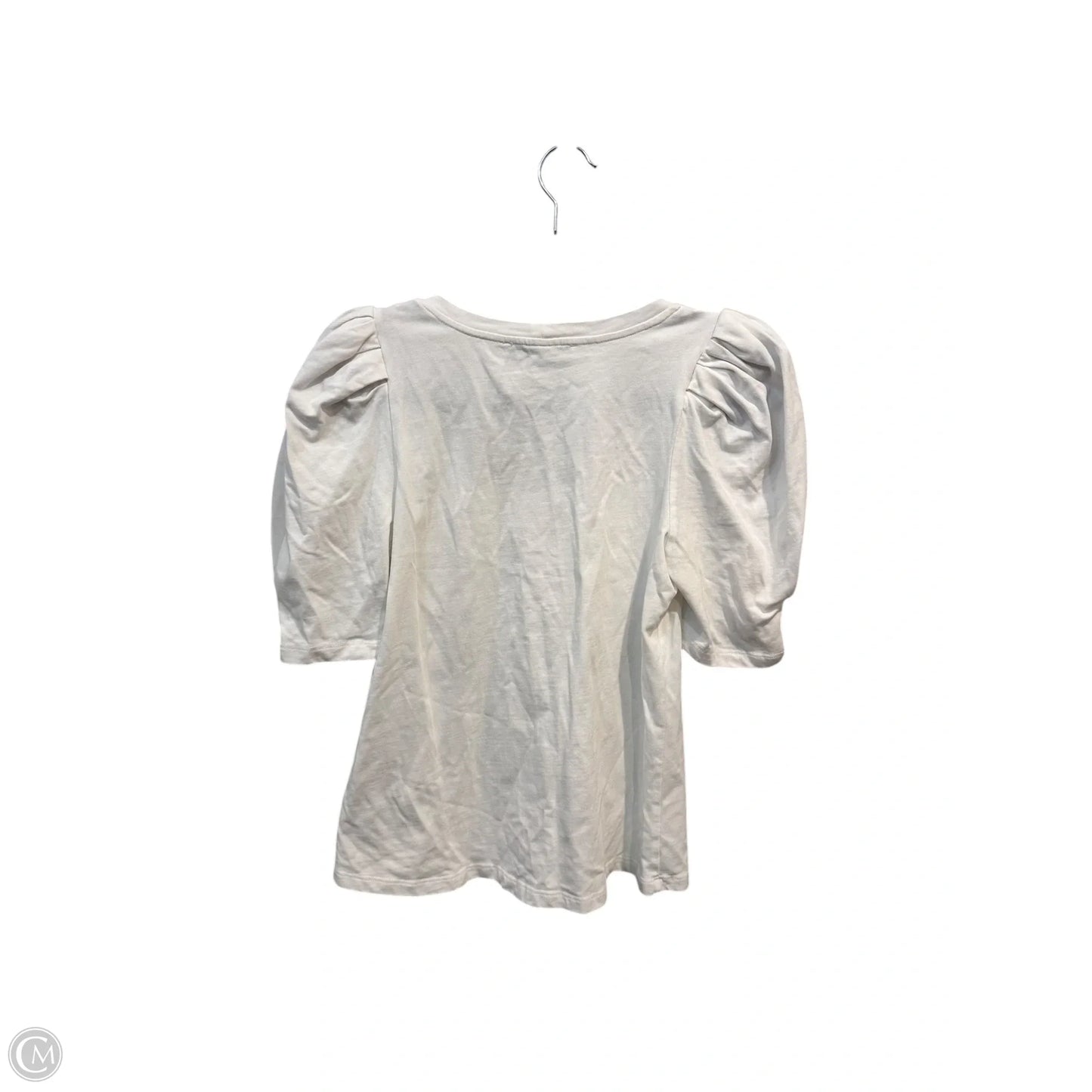 Top Short Sleeve By English Factory In White, Size: S