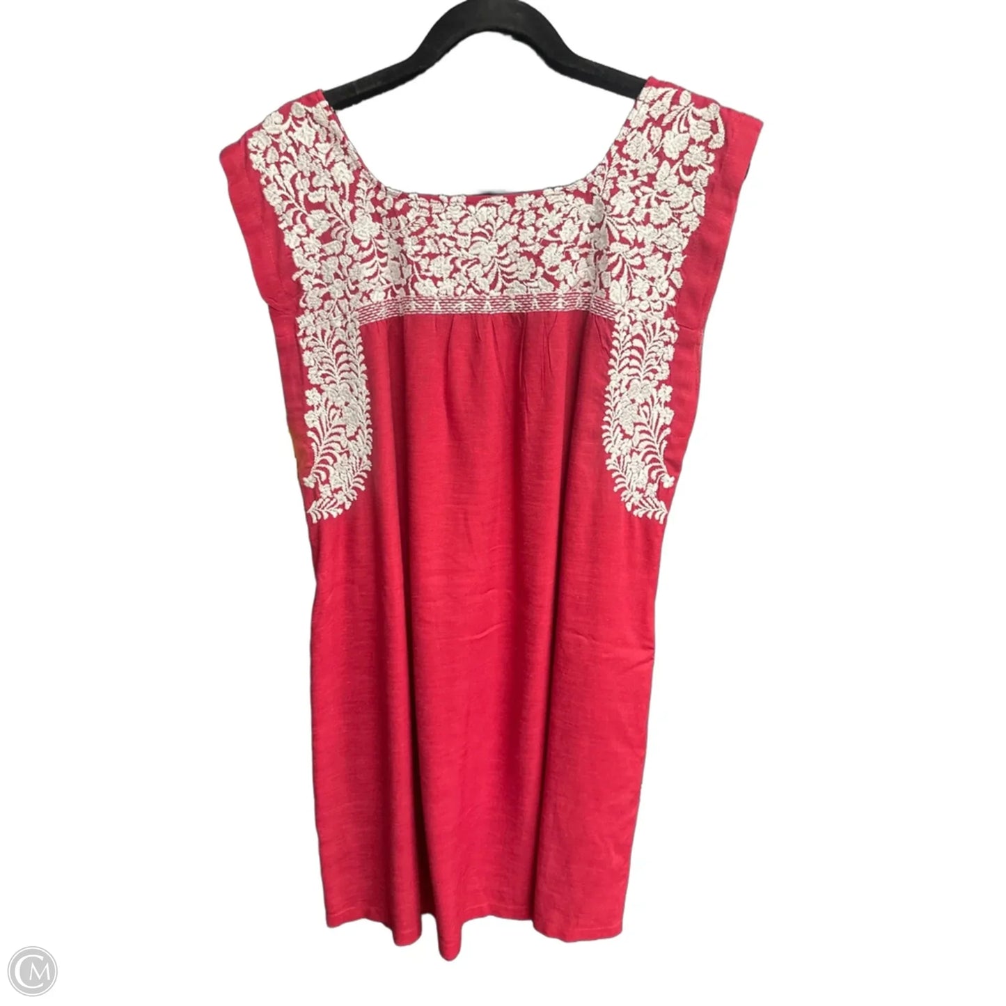 Dress Casual Maxi By J.marie In Red & White, Size: M