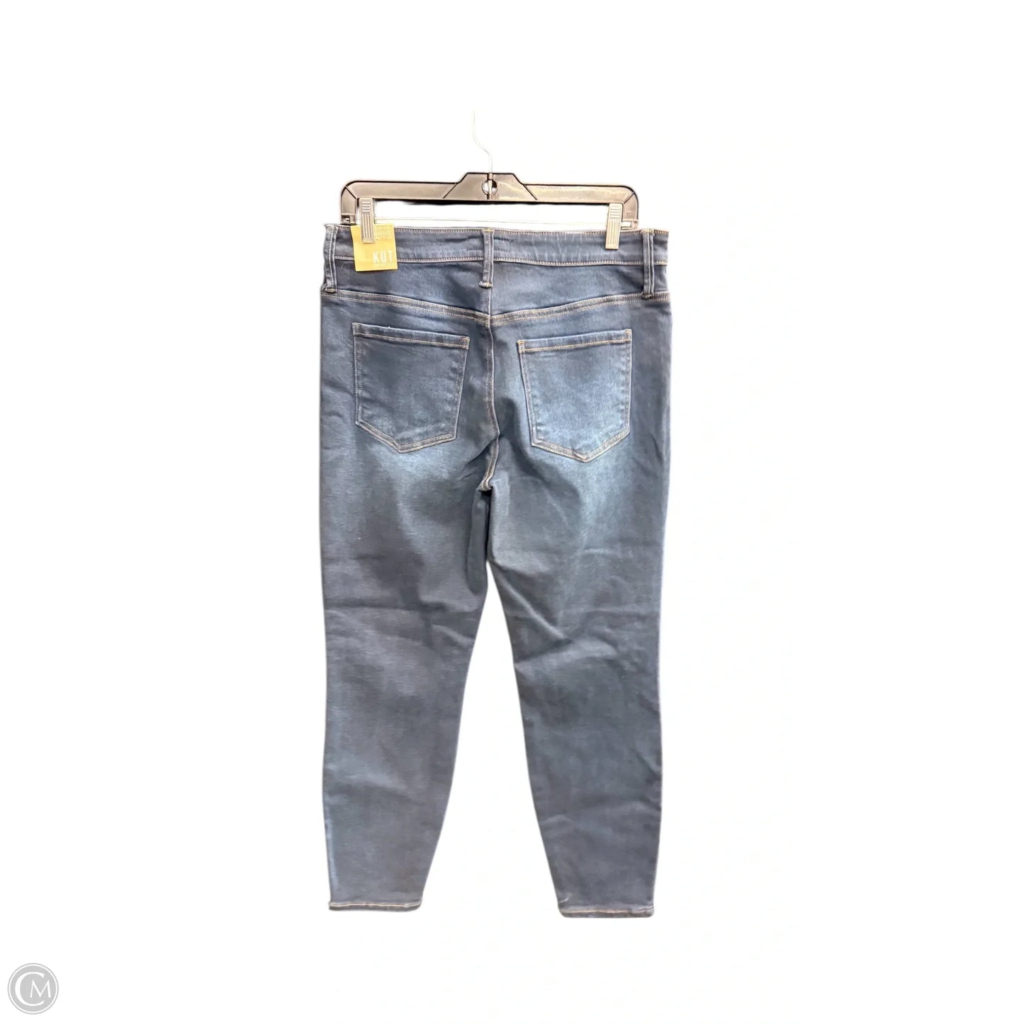 Jeans Straight By Kut In Blue Denim, Size: 10