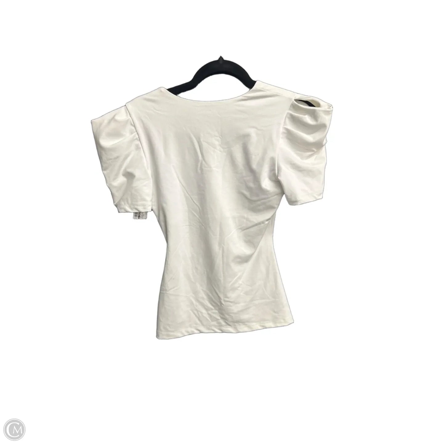 Top Short Sleeve Basic By Clothes Mentor In White, Size: Xs