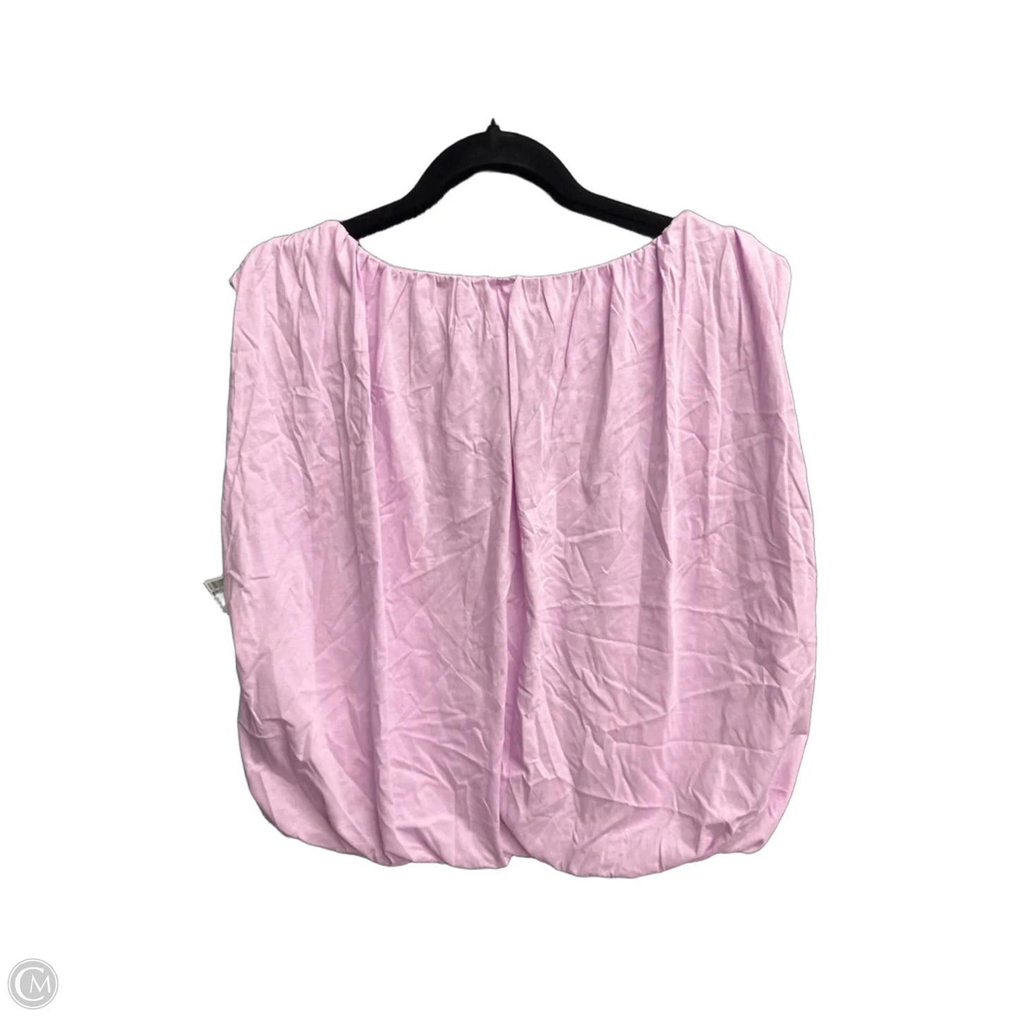 Top Sleeveless By Loft In Purple, Size: L