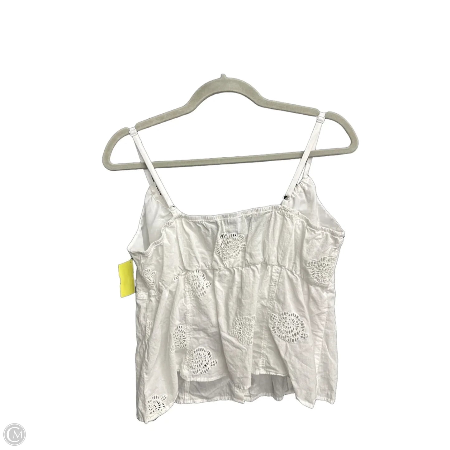 Top Sleeveless By Wild Fable In White, Size: L