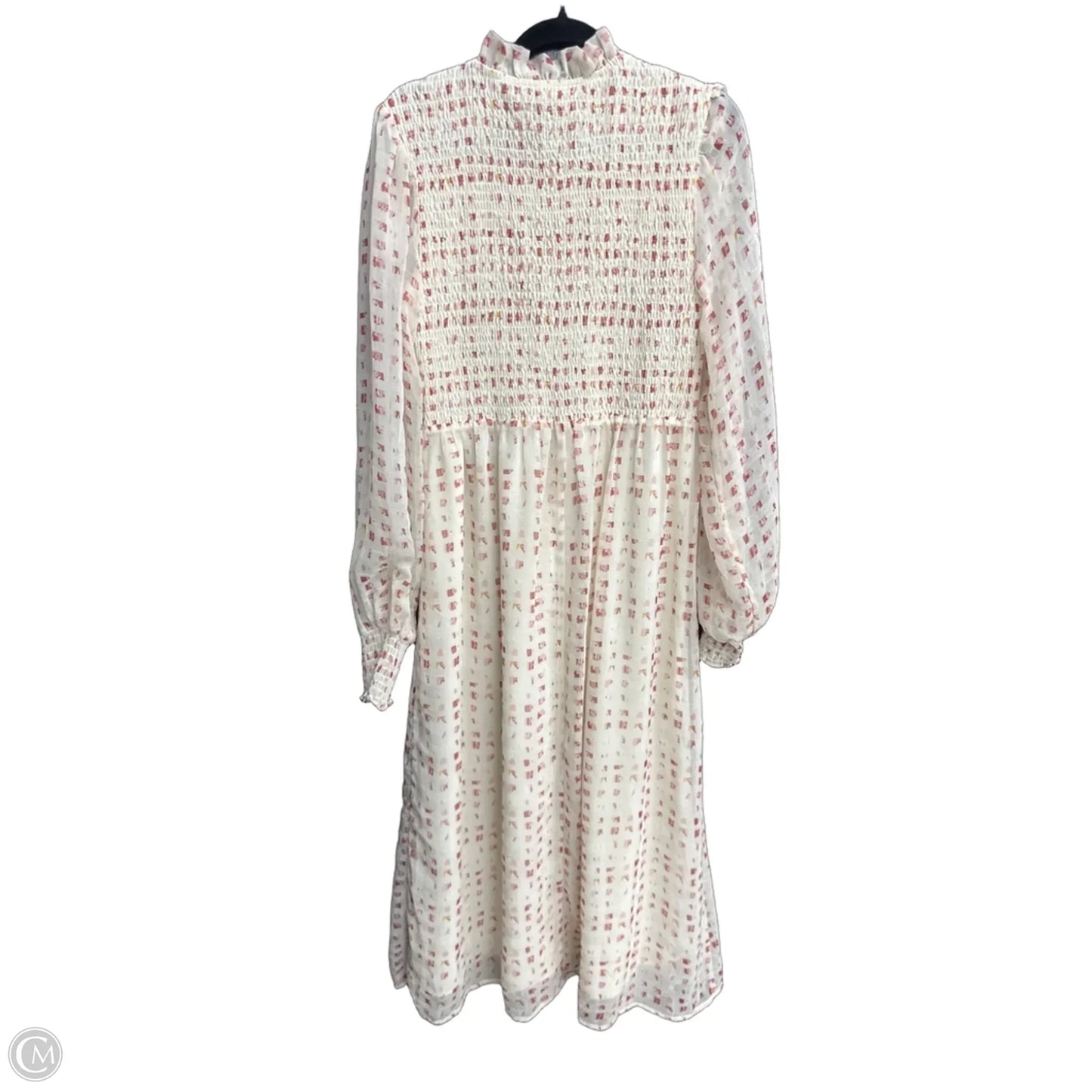 Dress Casual Maxi By En Saison In Cream, Size: S