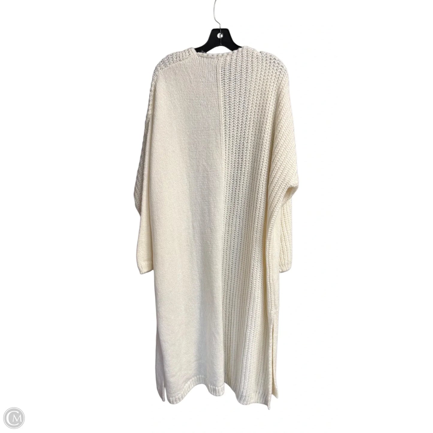 Cardigan By Topshop In Cream, Size: L