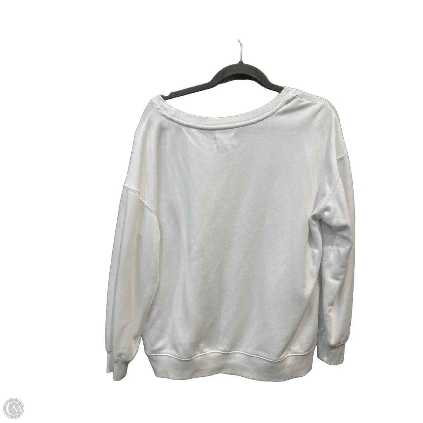 Sweatshirt Crewneck By Lou And Grey In White, Size: M