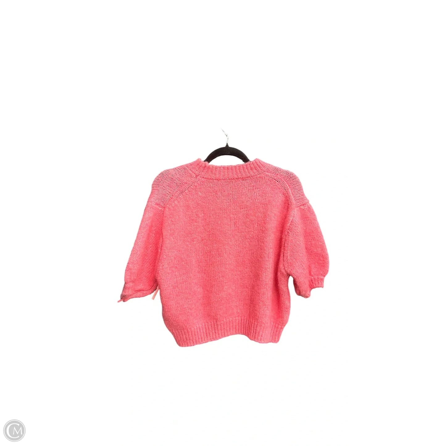 Sweater Short Sleeve By Zara In Pink, Size: Xs