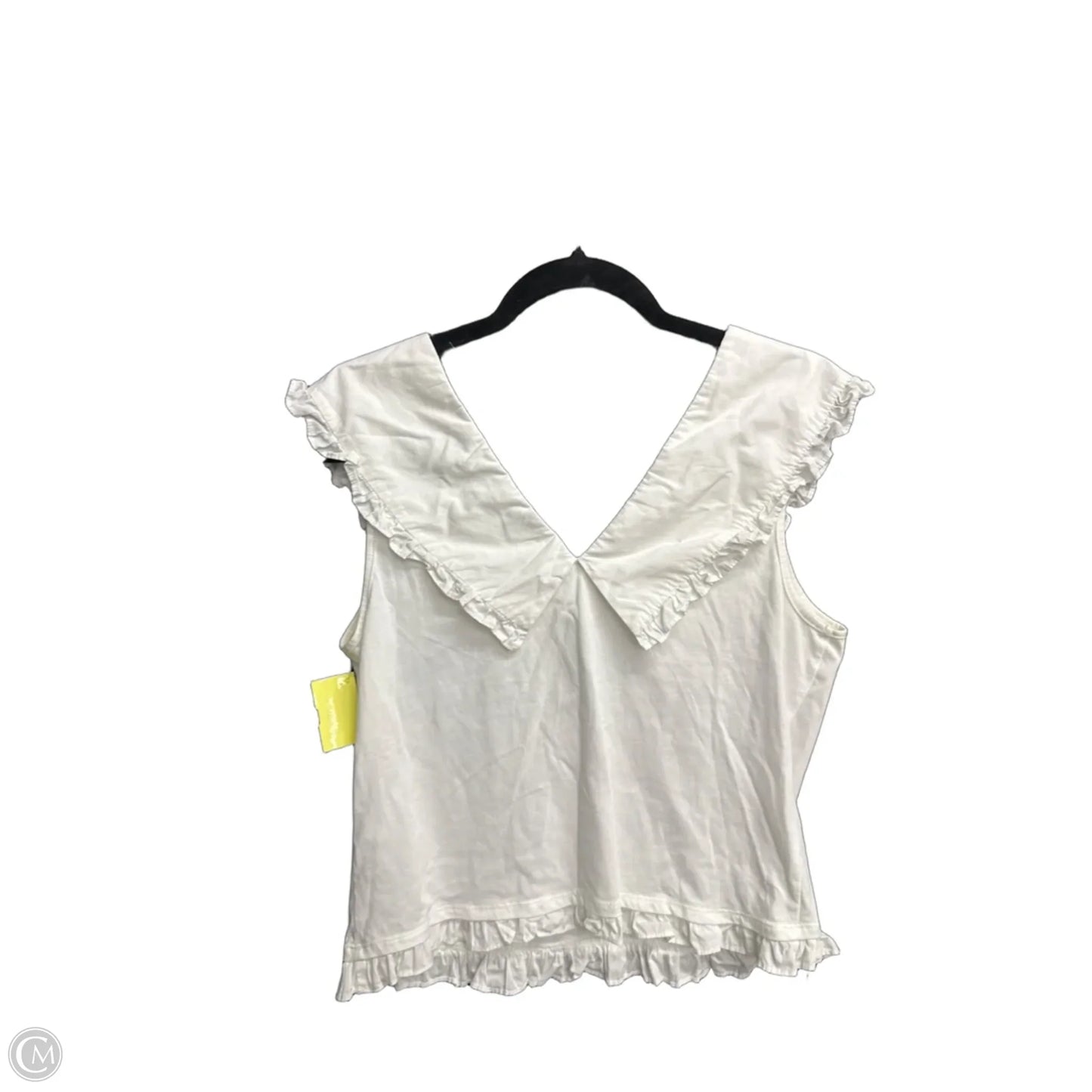 Top Sleeveless By Marc New York In White, Size: M