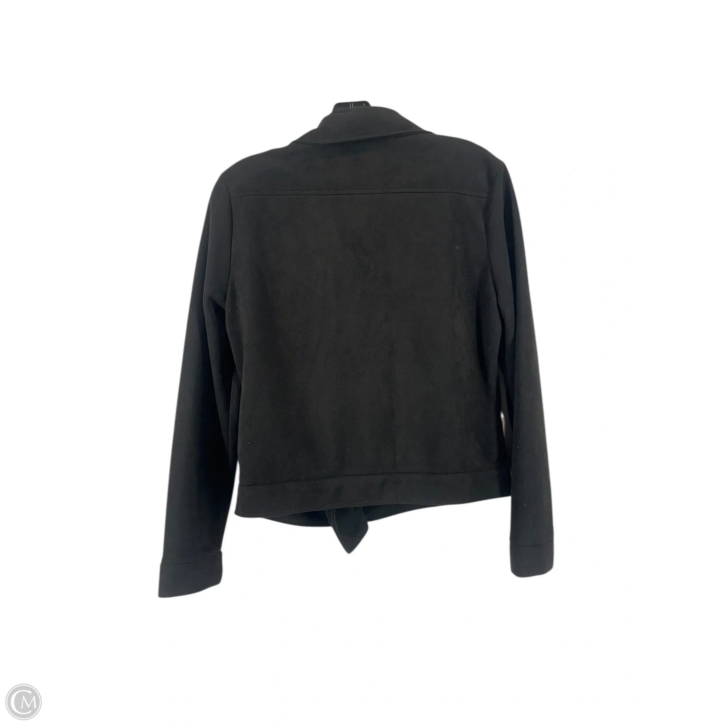 Jacket Shirt By Alya In Black, Size: S