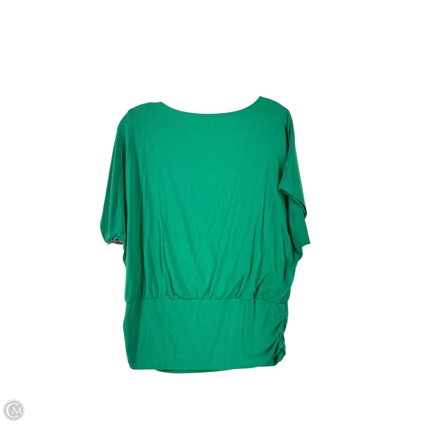 Top Short Sleeve By Chicos In Green, Size: M
