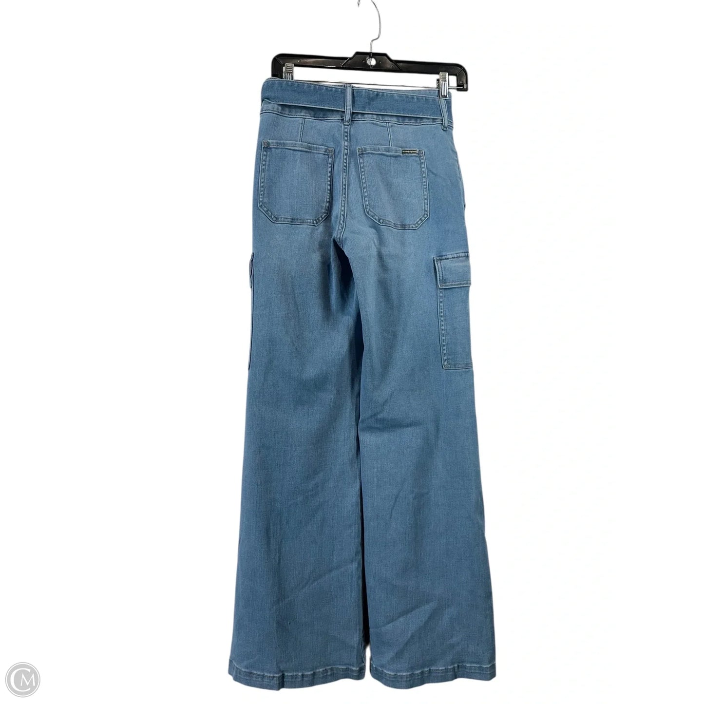 Jeans Wide Leg By White House Black Market In Blue Denim, Size: 0