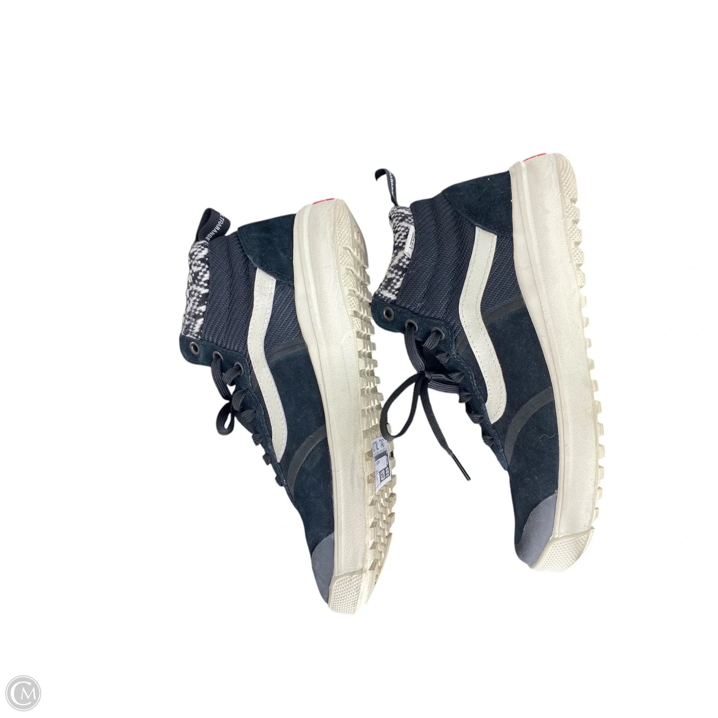 Shoes Sneakers By Vans In Black, Size: 8