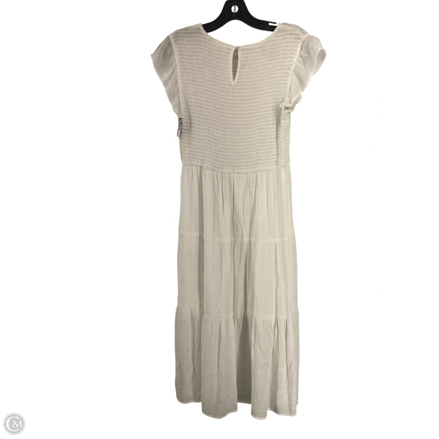 Dress Casual Maxi By Blu Pepper In White, Size: L