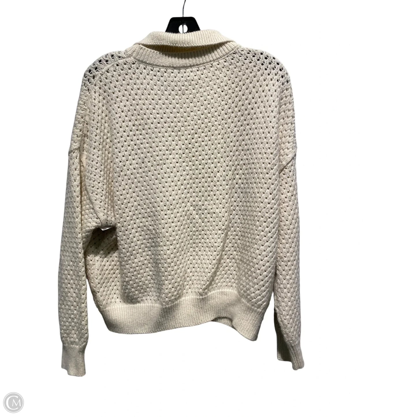 Sweater By Cmc In Cream, Size: S