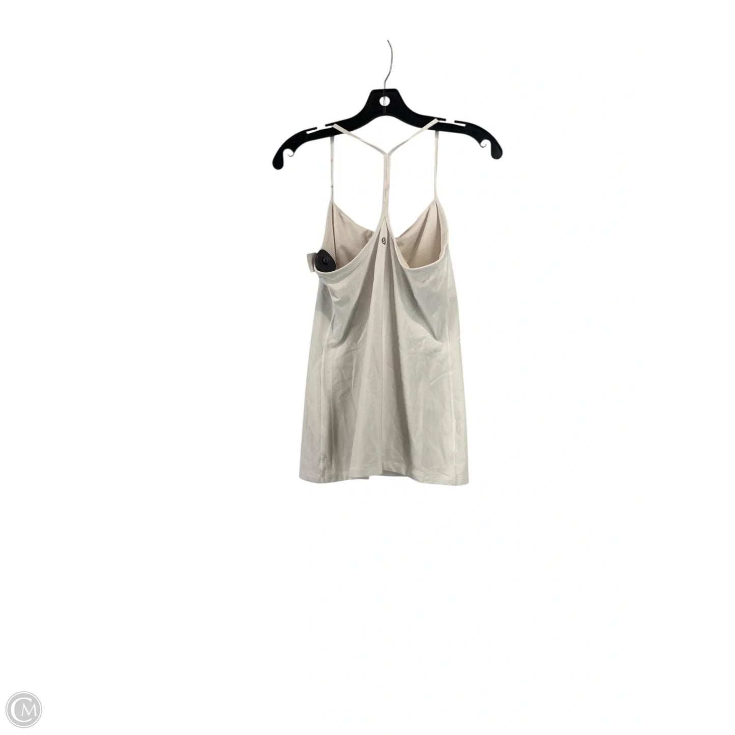 Athletic Tank Top By Lululemon In White, Size: 8