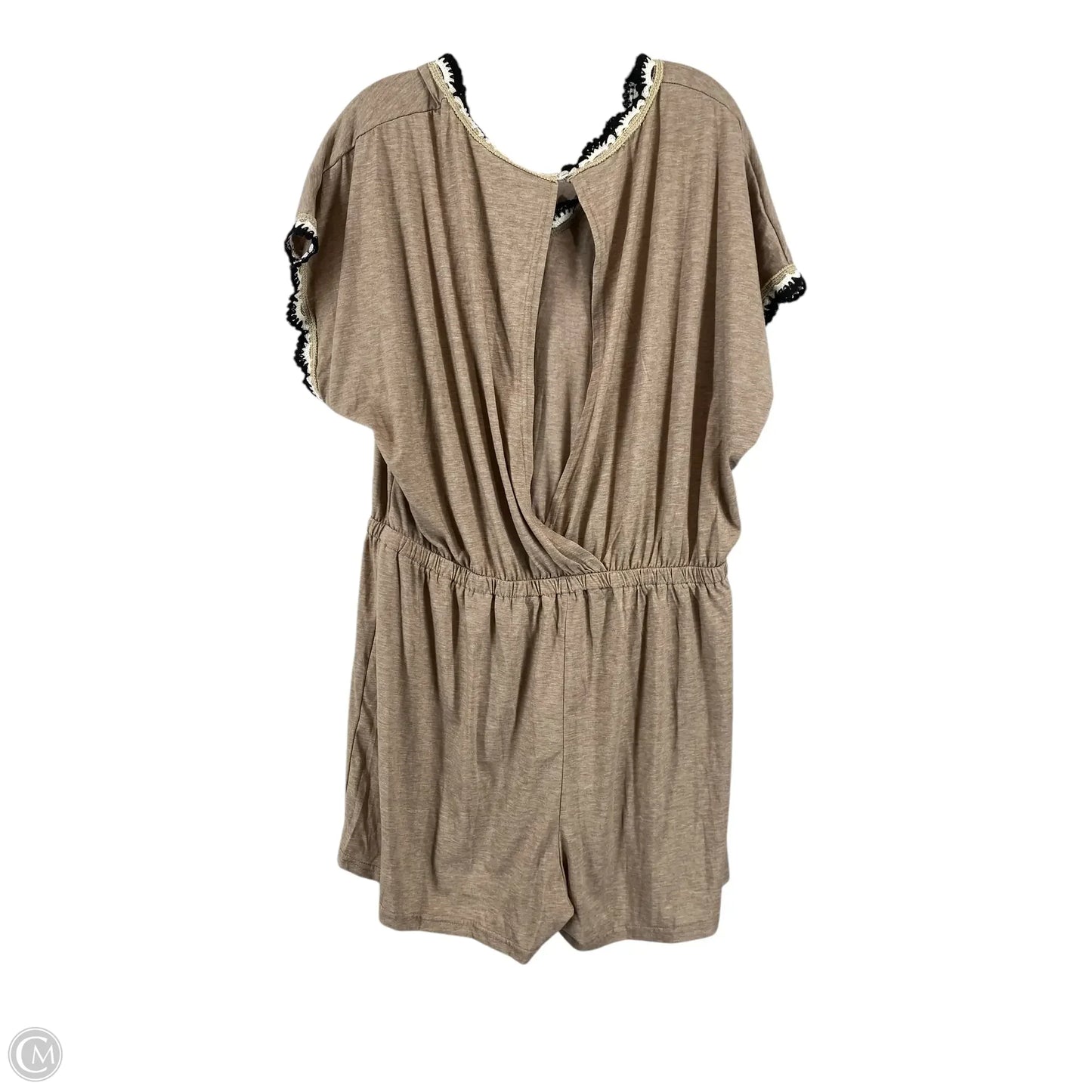 Romper By Shein In Brown, Size: 2x