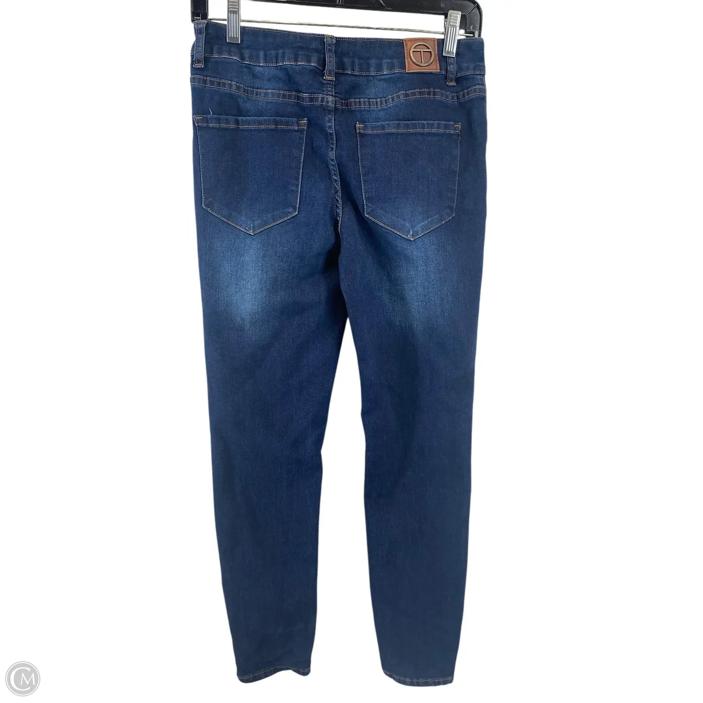 Jeans Skinny By Tahari By Arthur Levine In Blue Denim, Size: 4