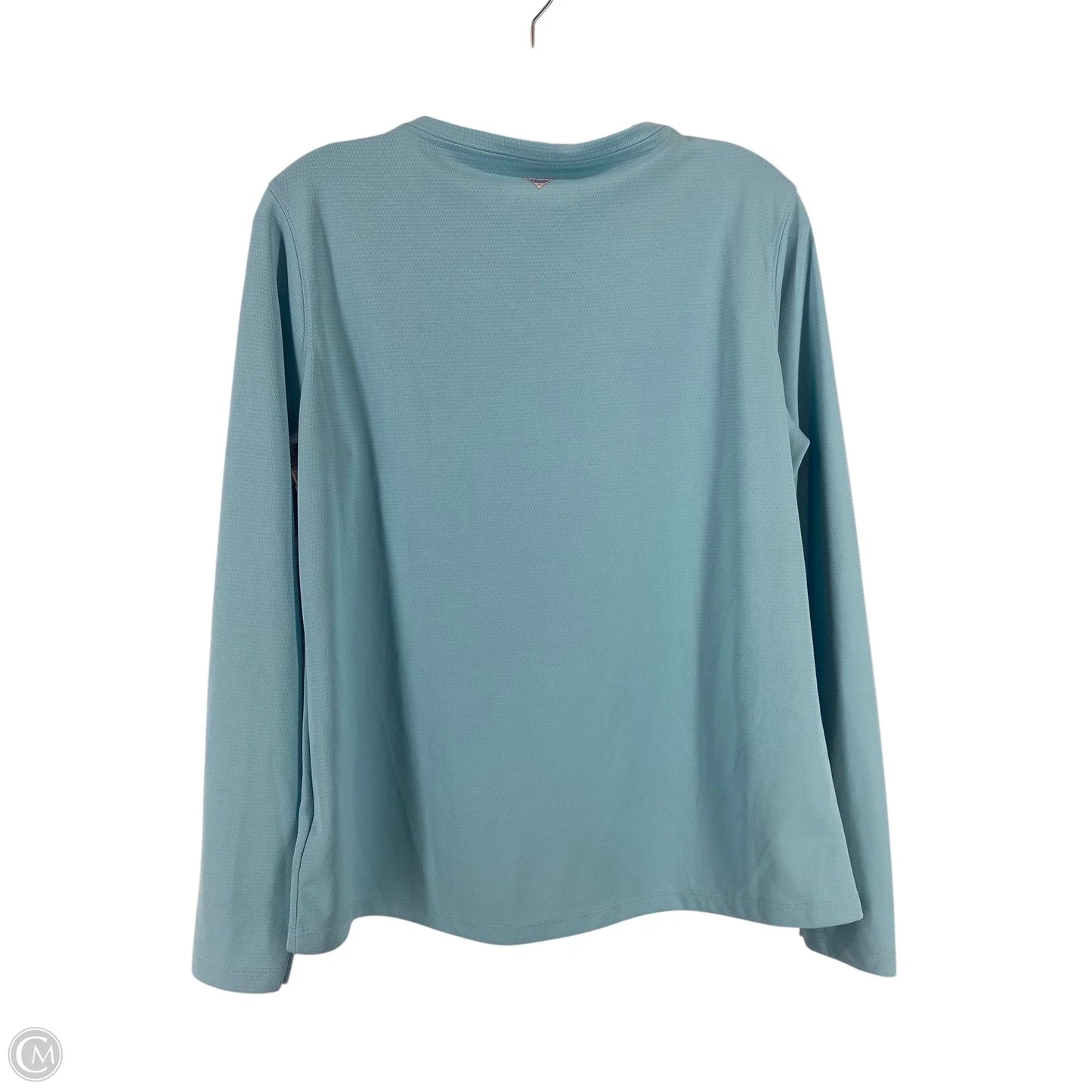 Top Long Sleeve By Columbia In Blue, Size: L